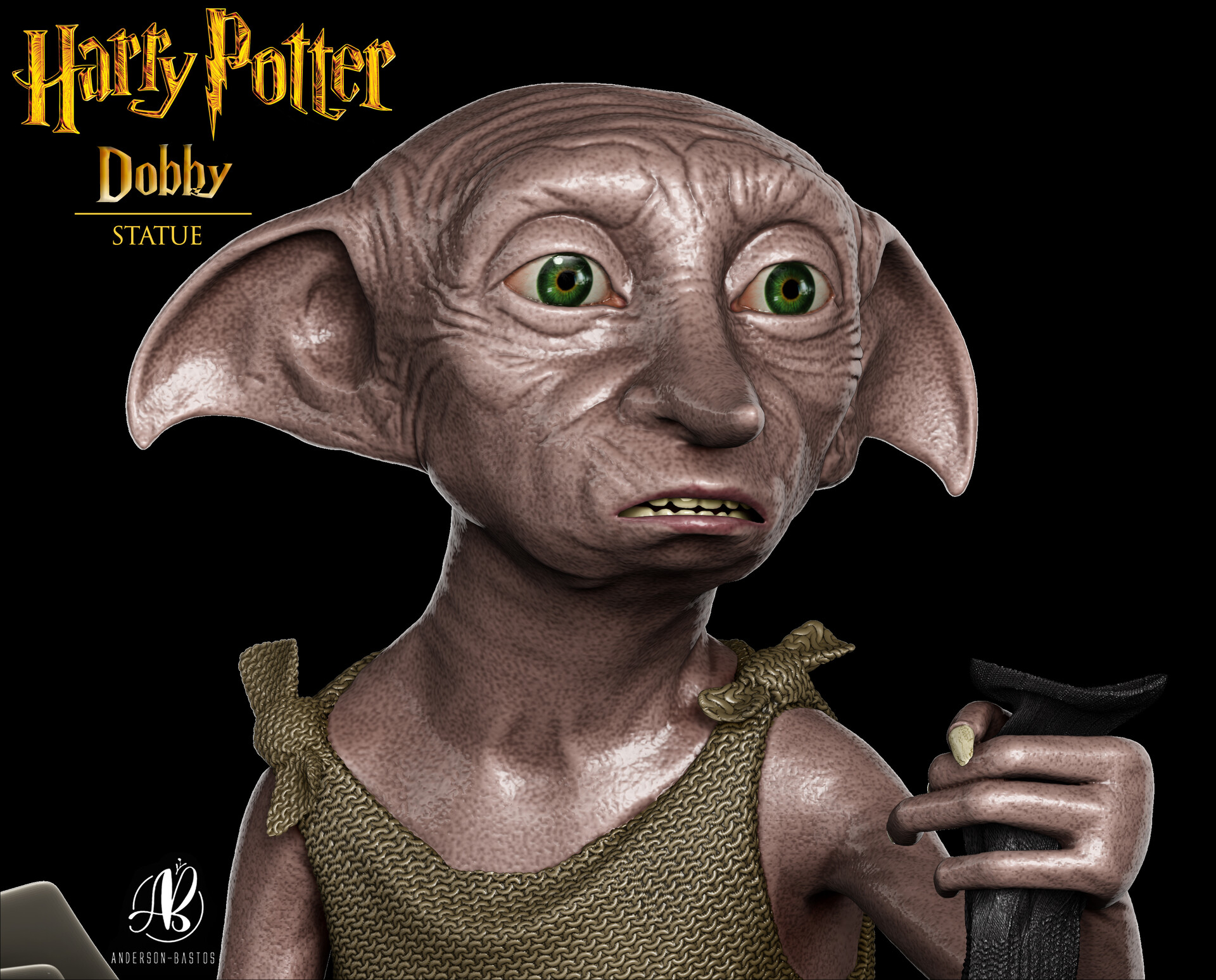 ArtStation - Dobby (harry potter)