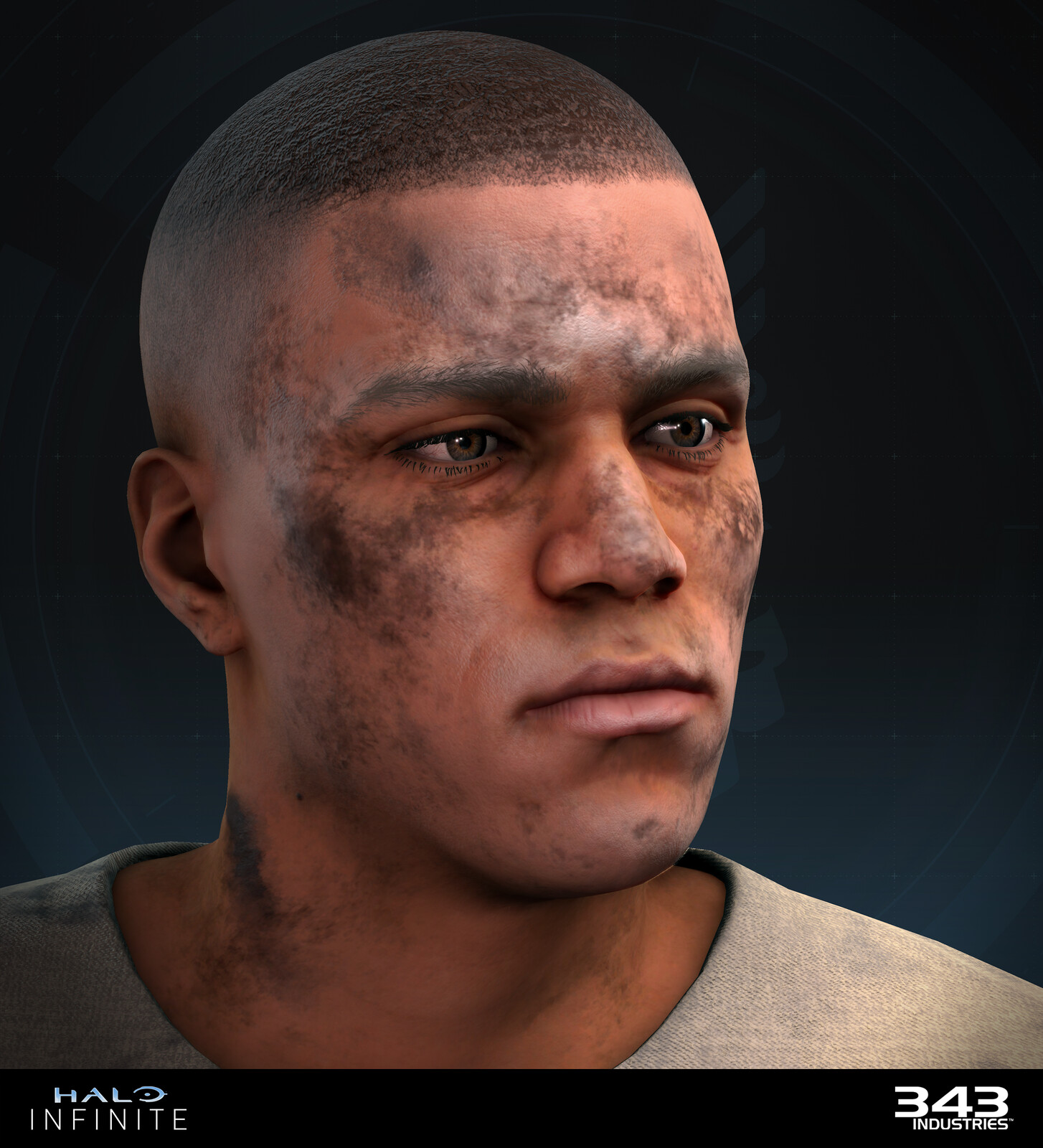High-res in-engine render