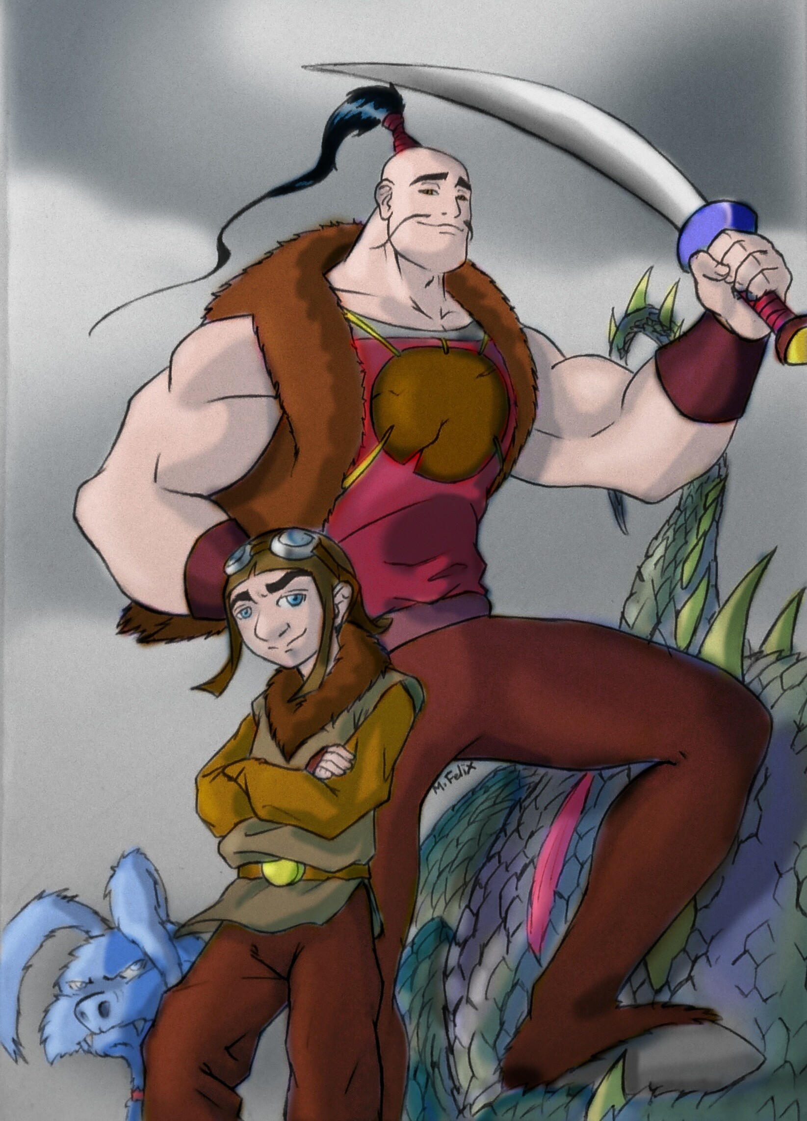 ArtStation Dragon Hunters