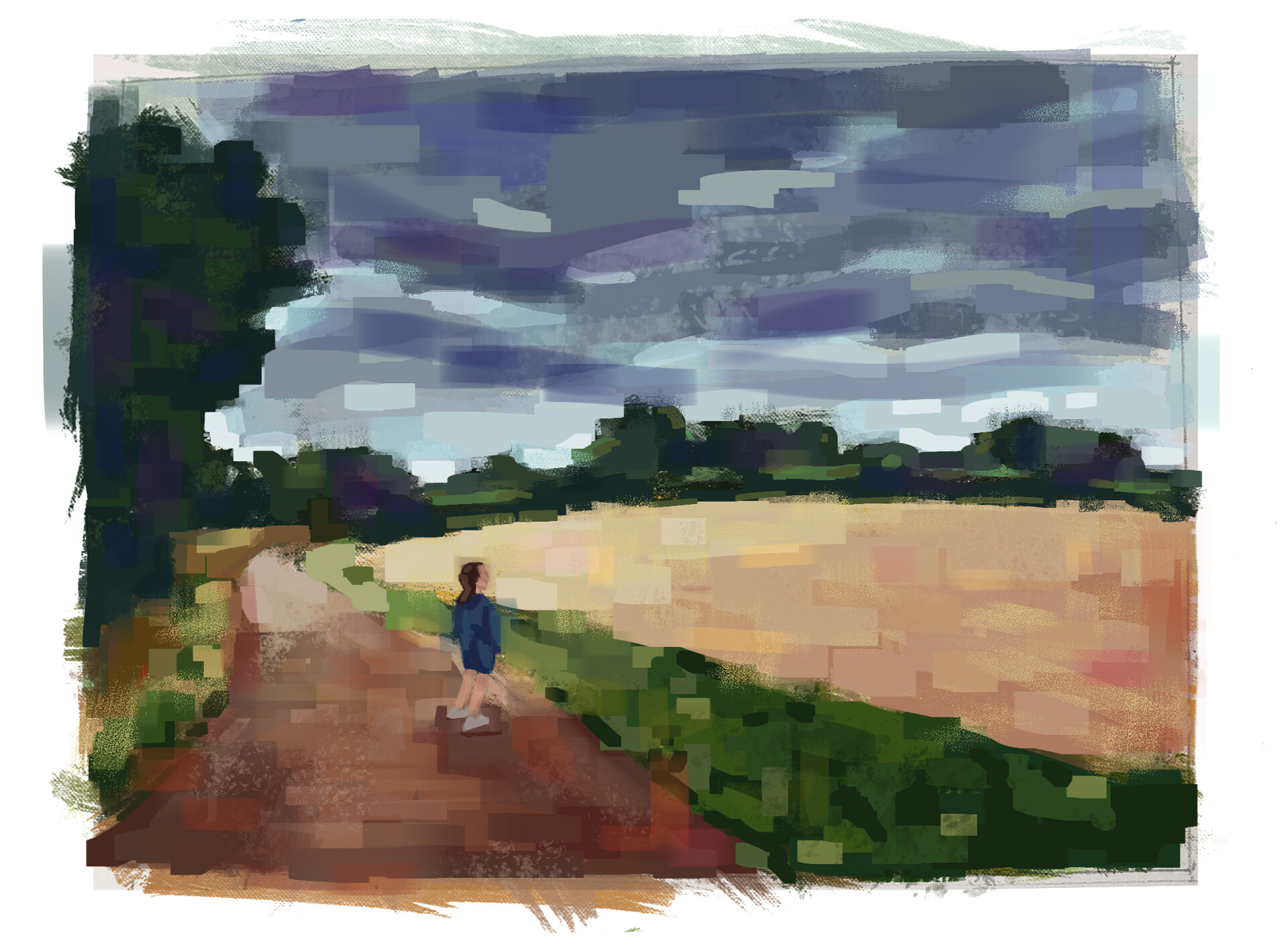 ArtStation Square brush environment