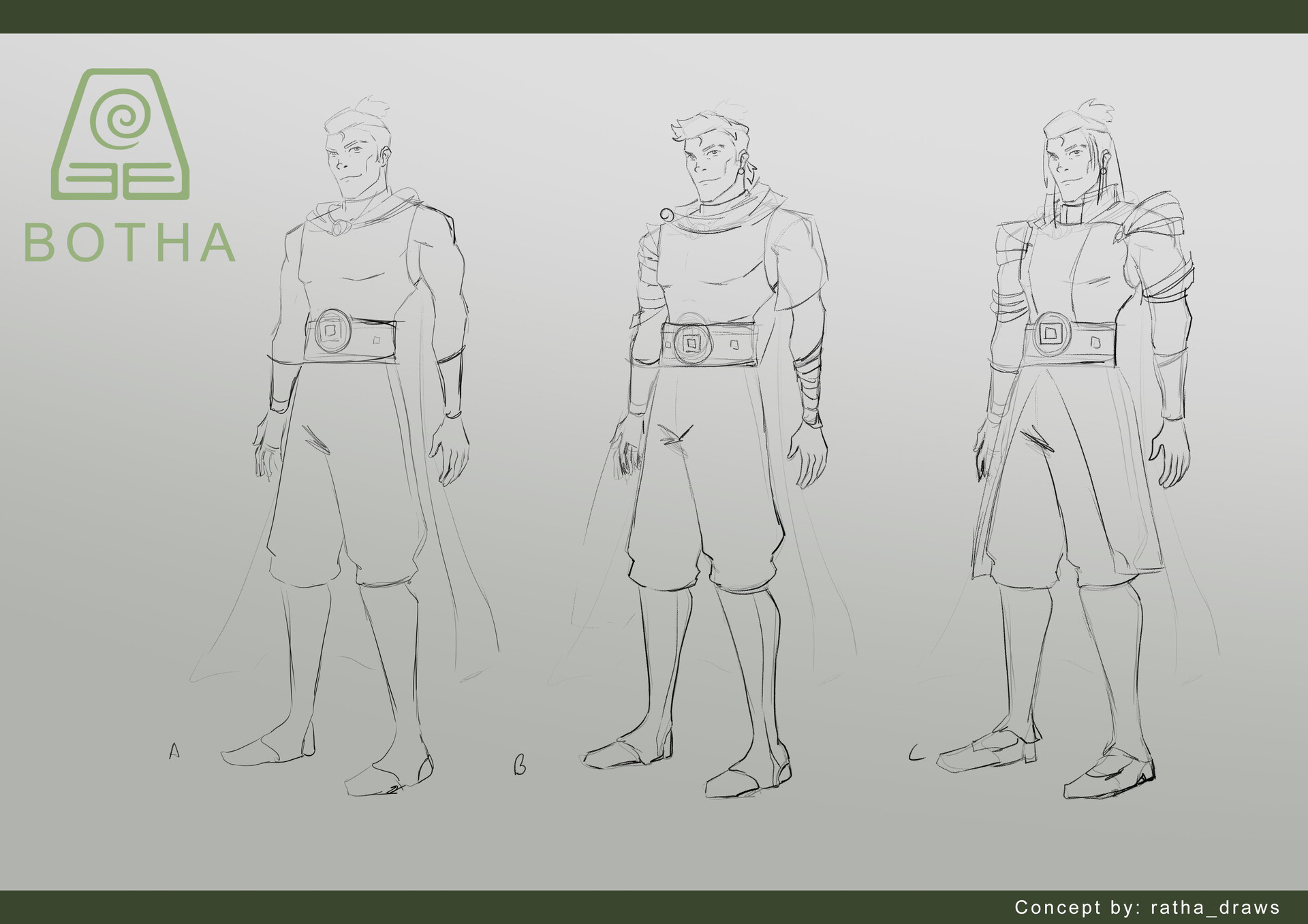 Artstation Avatar Botha Character Design