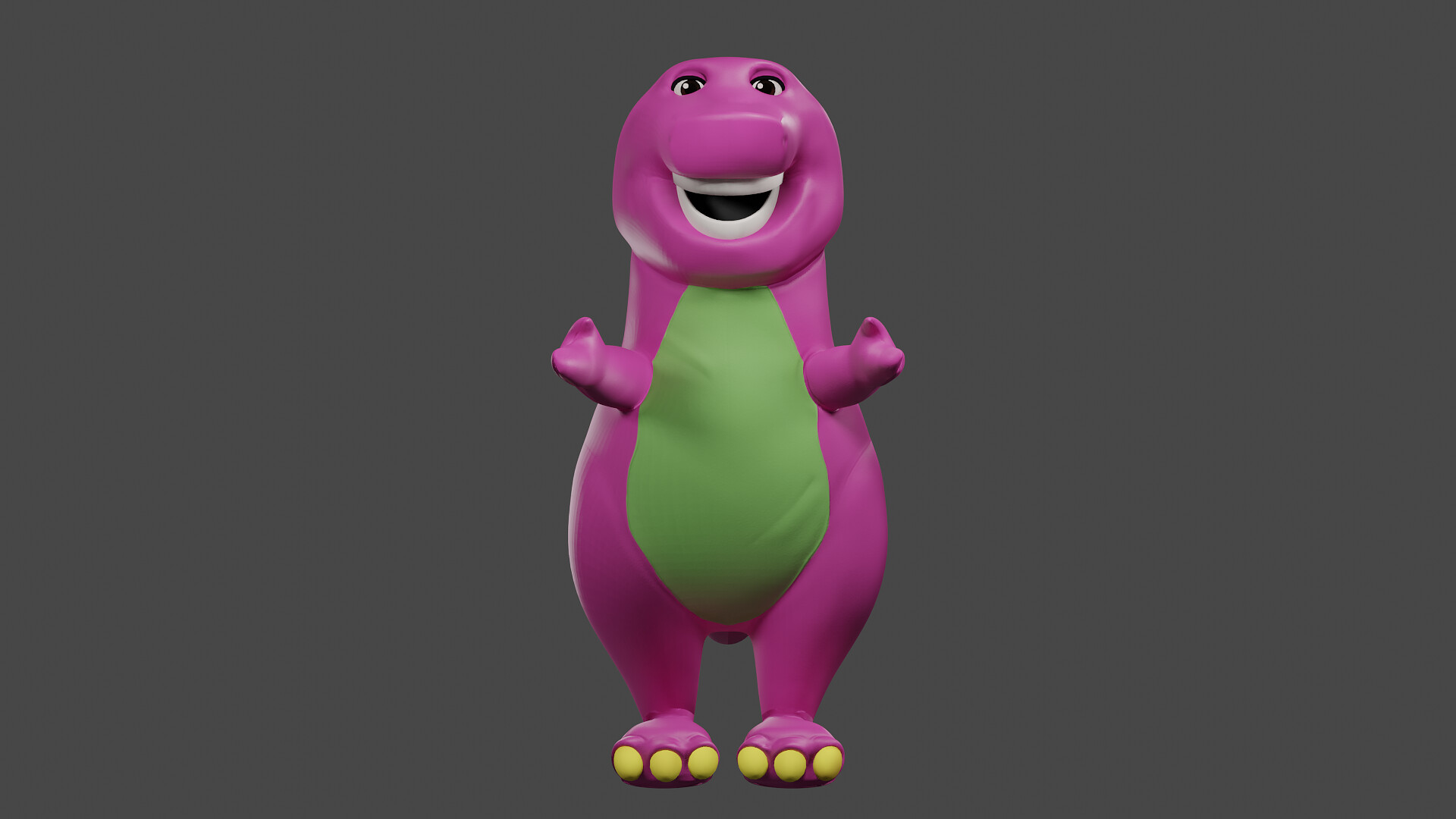 Barney The Dinosaur Cartoon