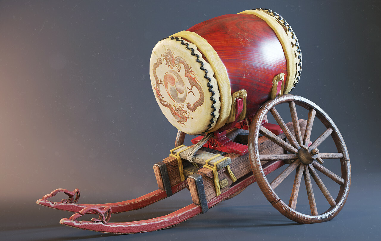 Shogun Drum Cart