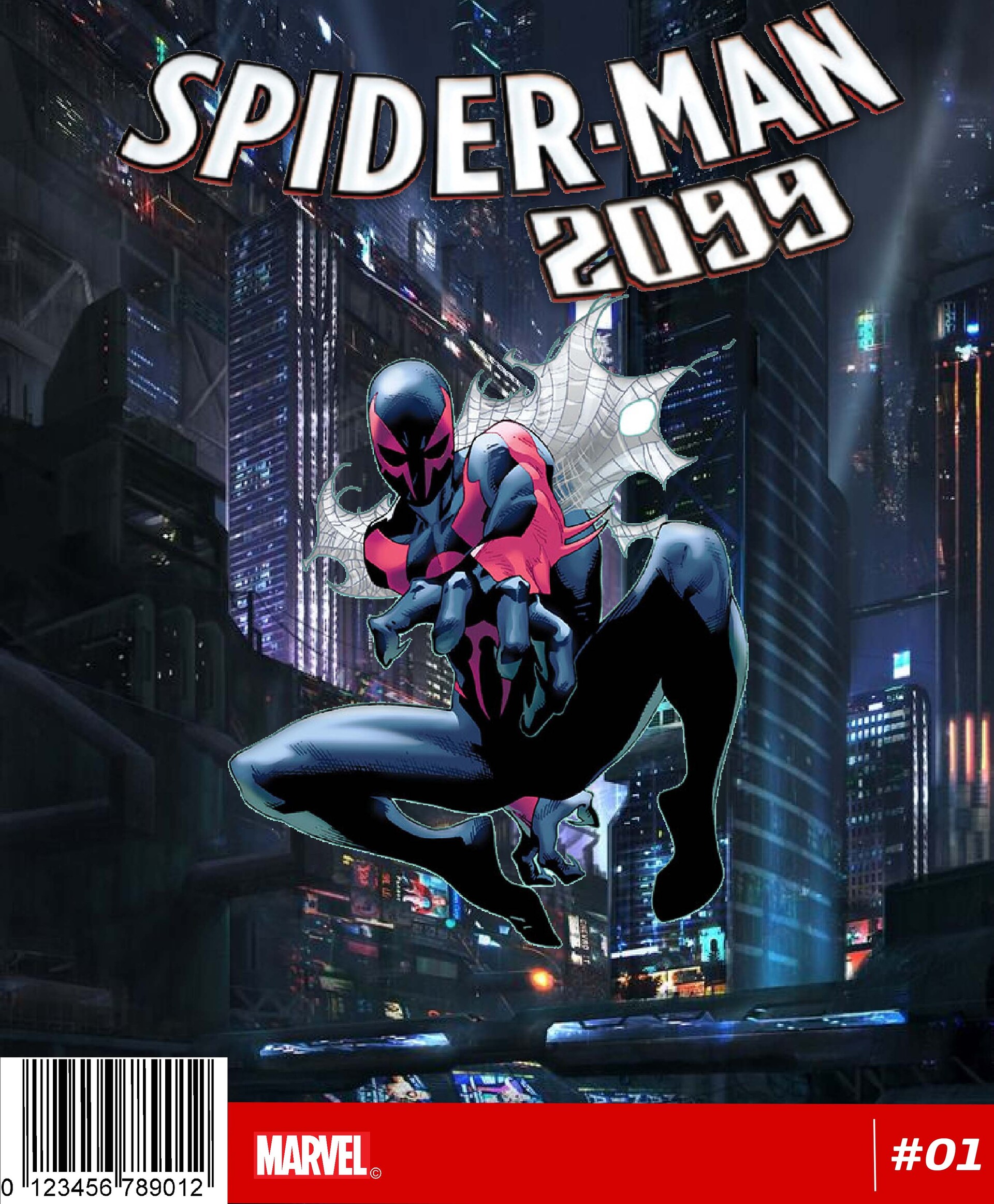 ArtStation - Spider-Man 2099 Comic Book Design