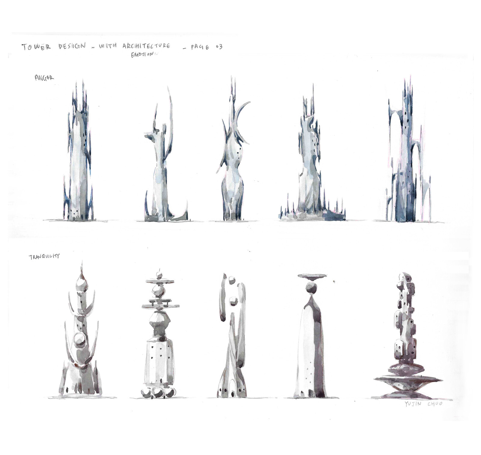 Idea sketch  Environment-Tower design