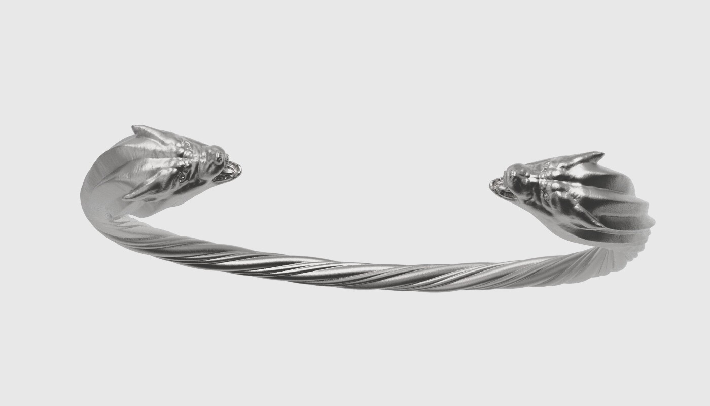 Wolf bracelet