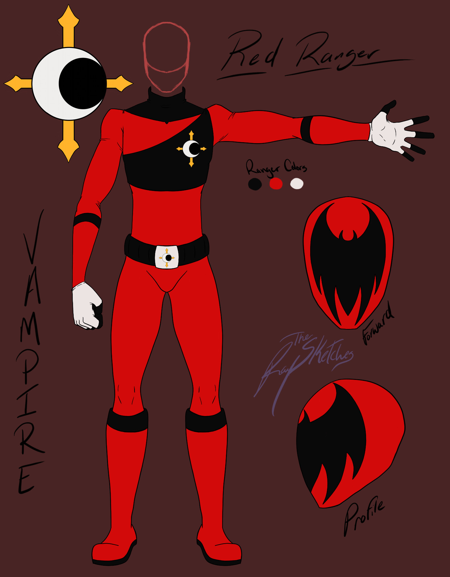 ArtStation - Paranormal Red Ranger