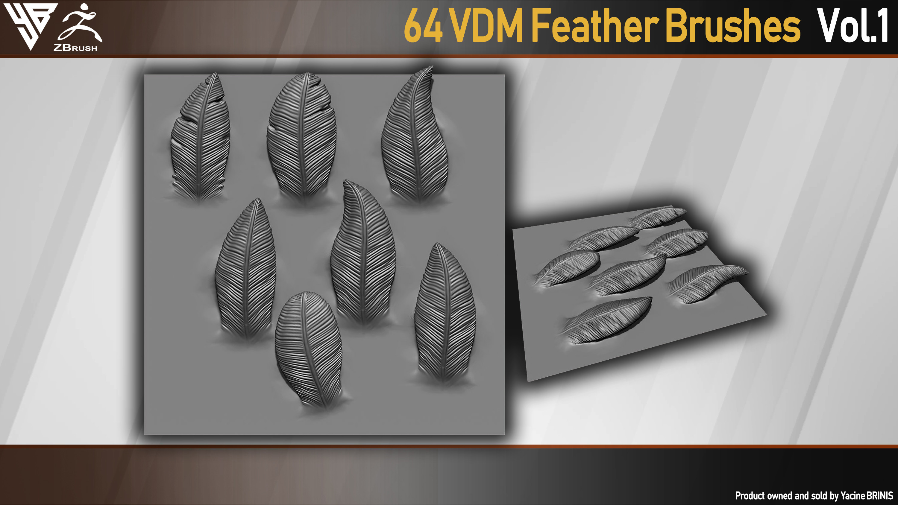 IMM Feather Brush (VDM) For ZBrush-Yacine BRINIS 004