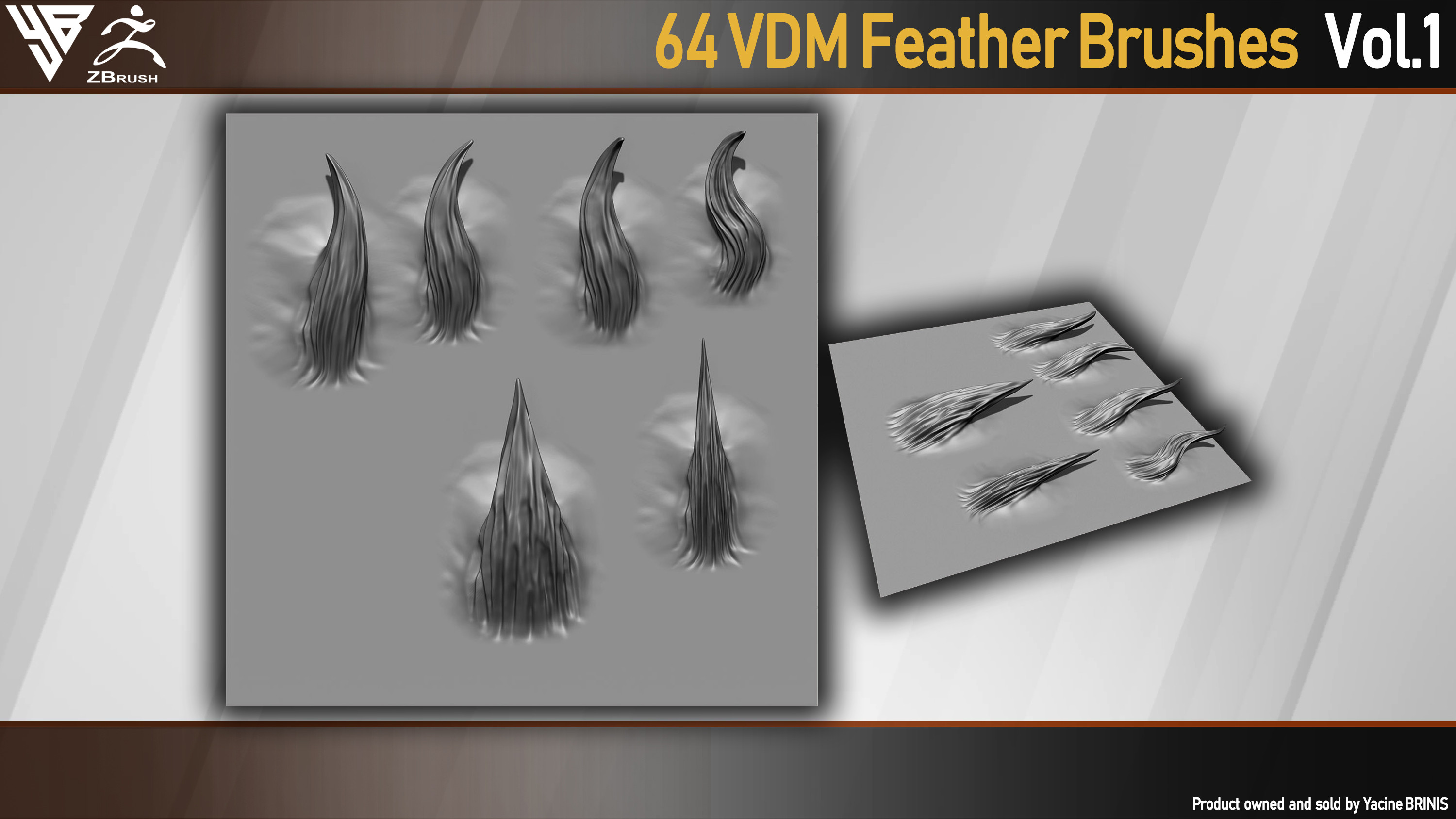IMM Feather Brush (VDM) For ZBrush-Yacine BRINIS 005