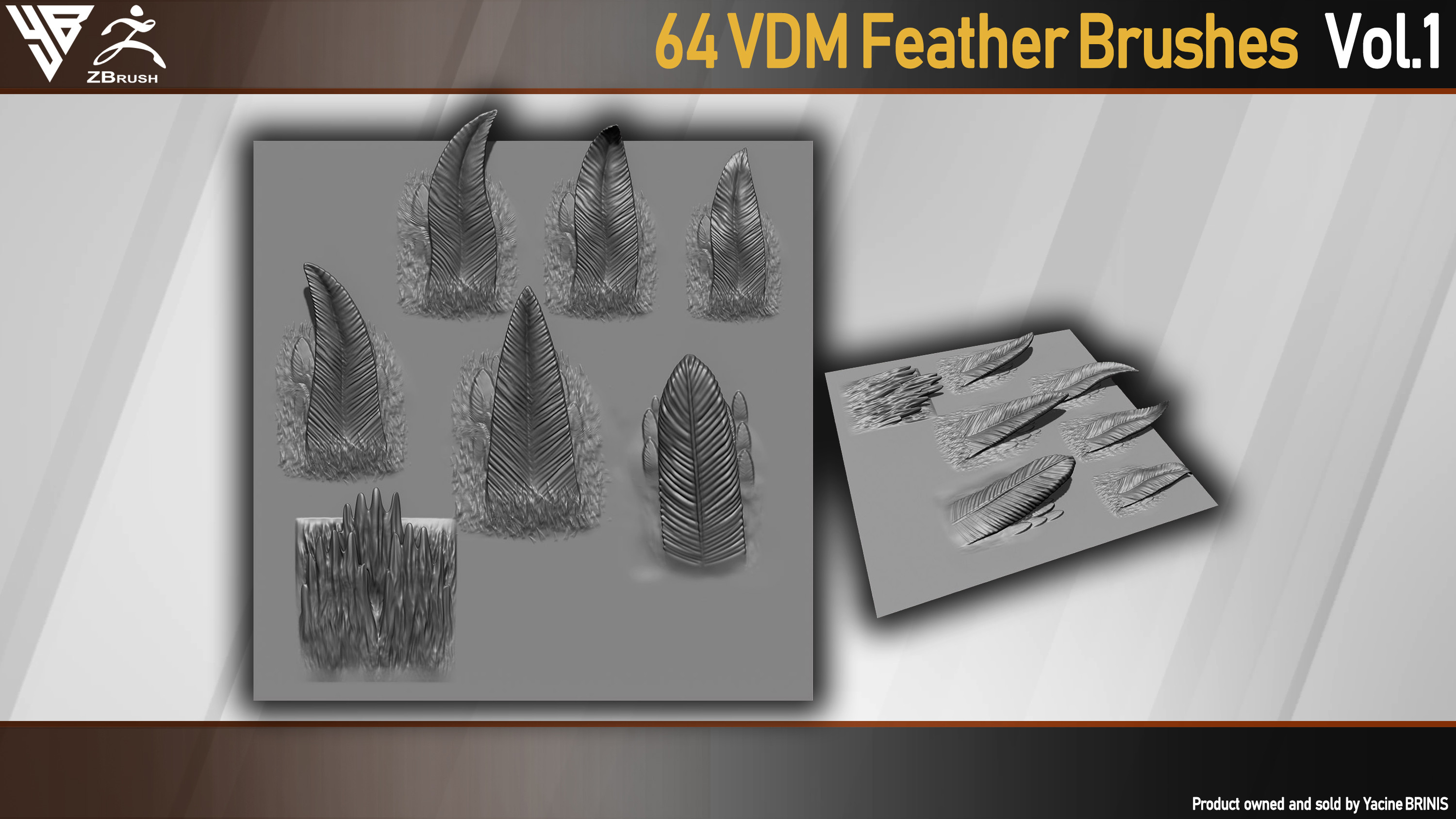 IMM Feather Brush (VDM) For ZBrush-Yacine BRINIS 006