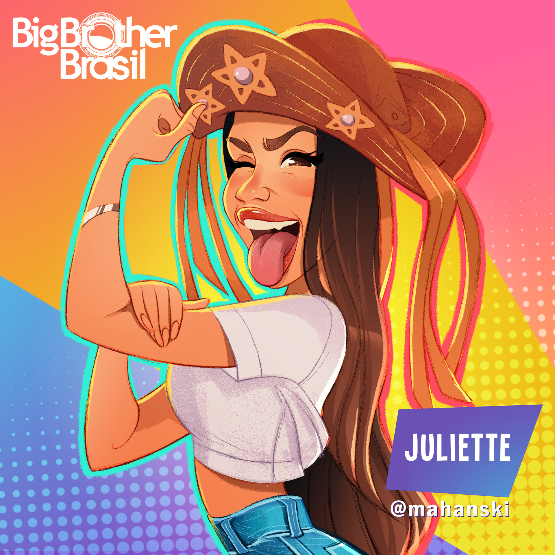 ArtStation - BIG BROTHER BRASIL - JULIETTE