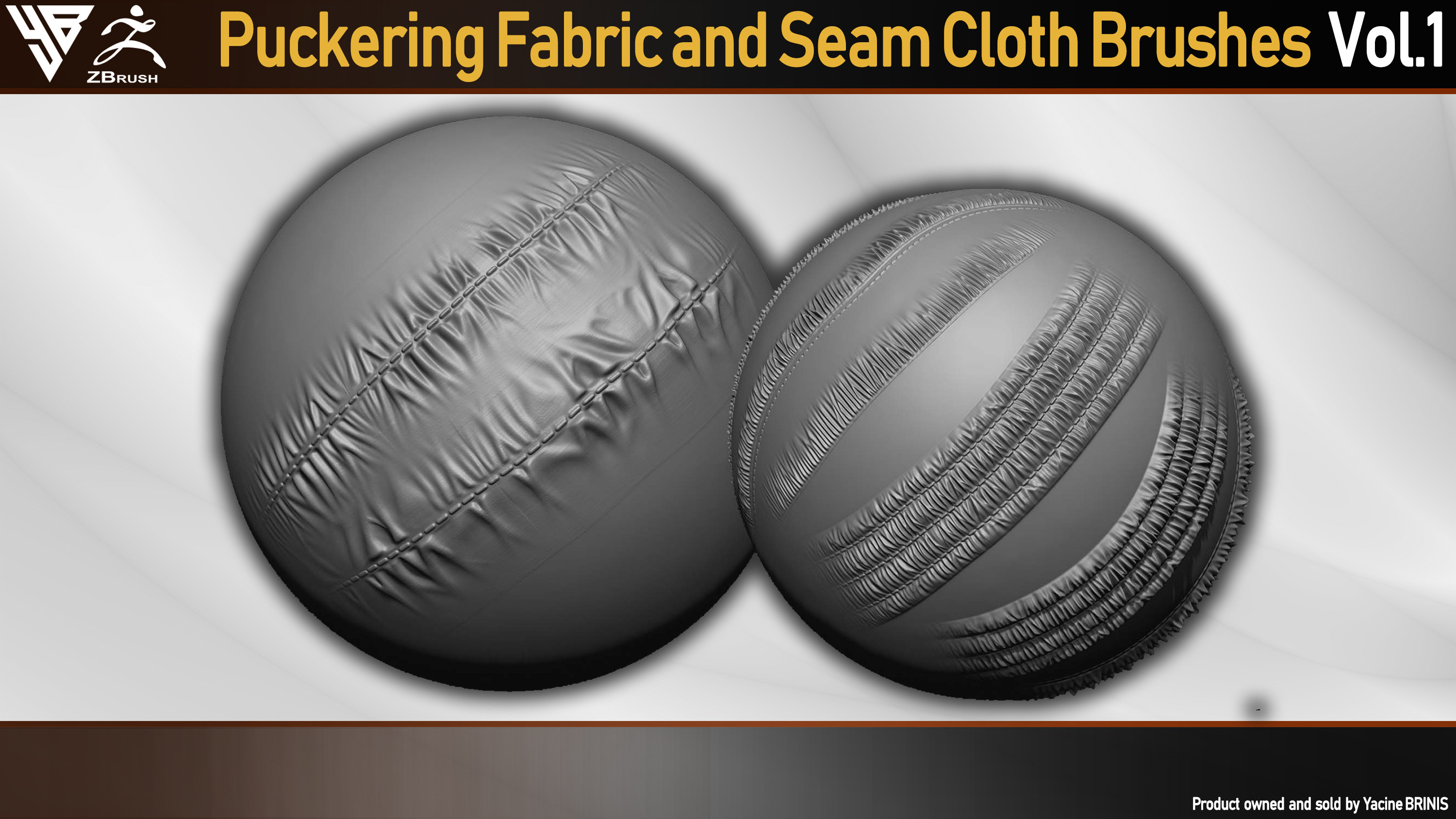 40 Puckering Fabric and Seam Cloth Brushes and Alphaes By Yacine BRINIS 005