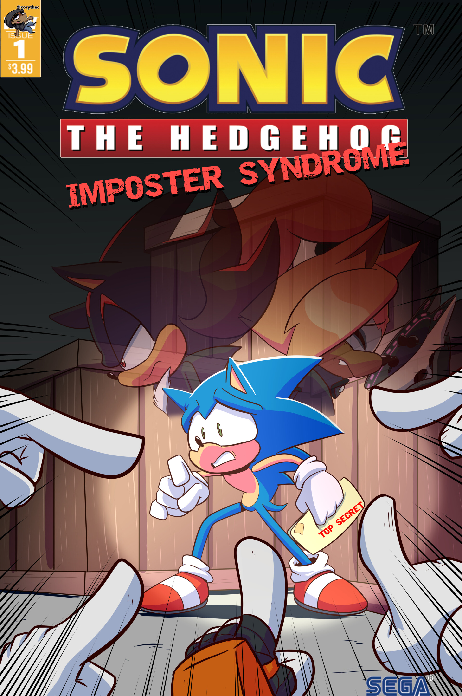 Comics with Sonic The Hedgehog - Comic Studio