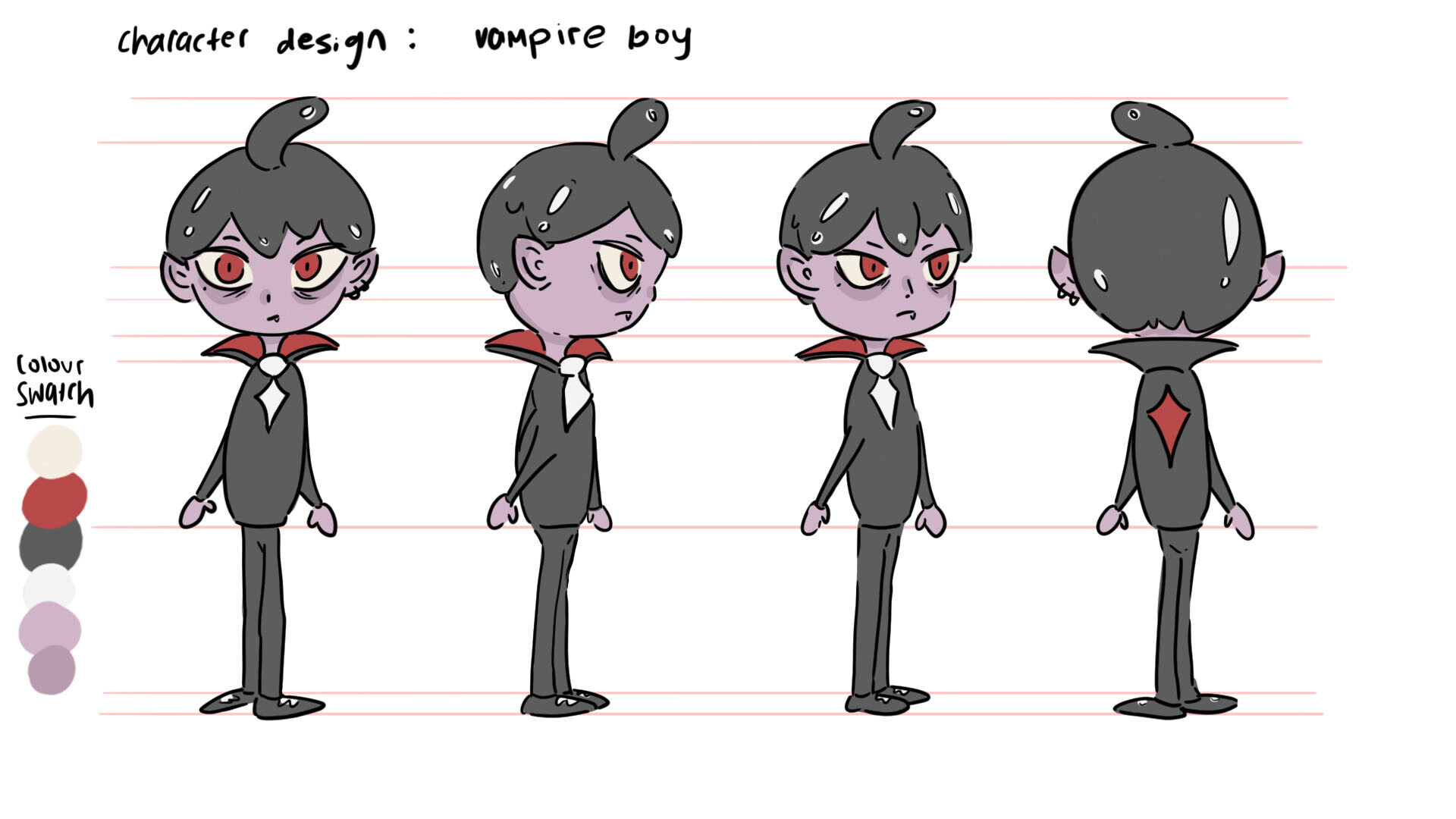 Valecia Tan Shi Ting - Walk, Run, Jump 2D Animation