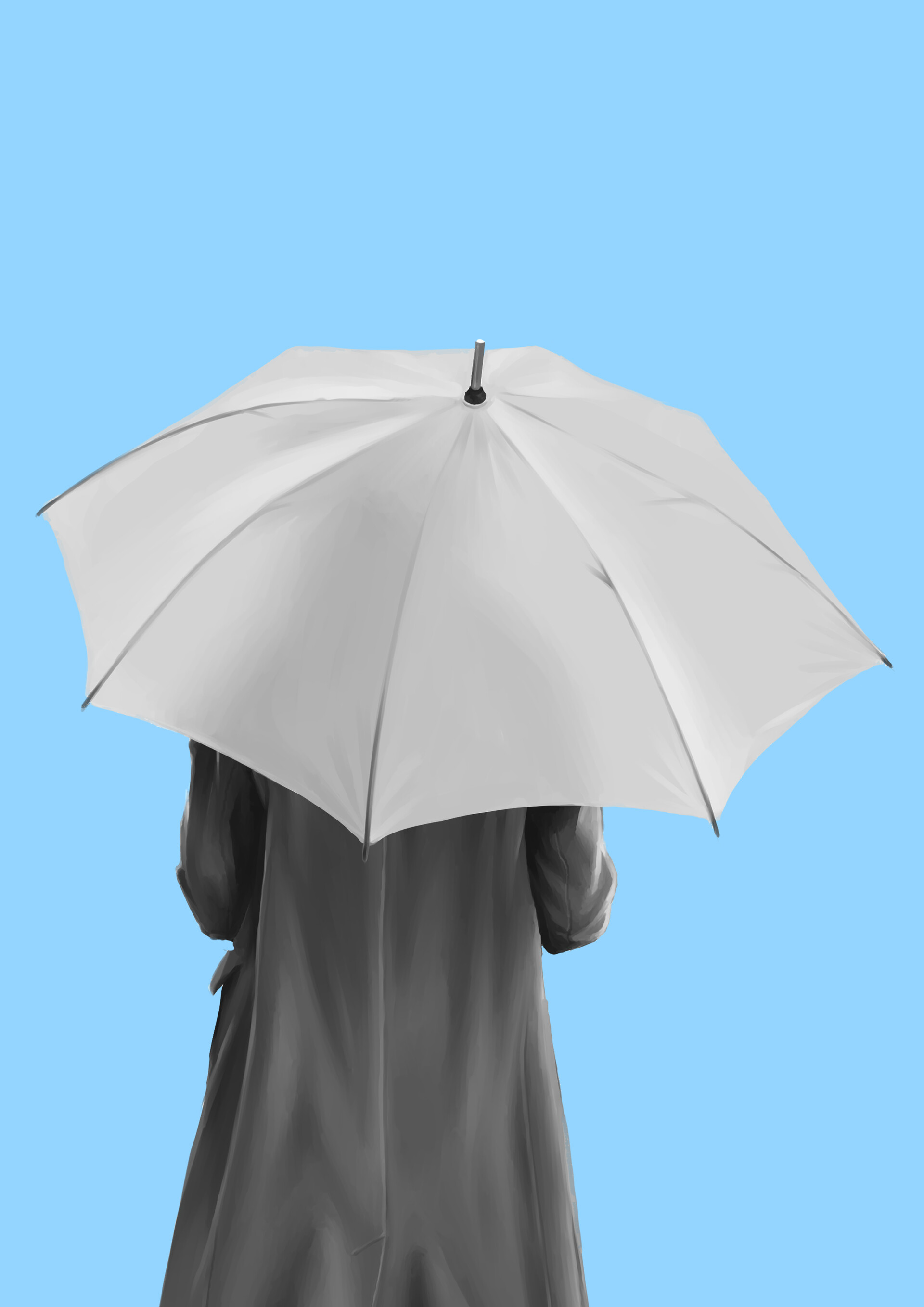 ArtStation umbrella study