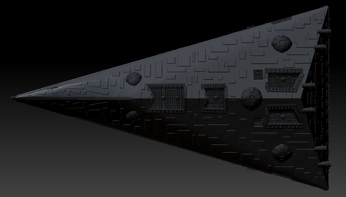 ArtStation - Executor Class Super Star Destroyer