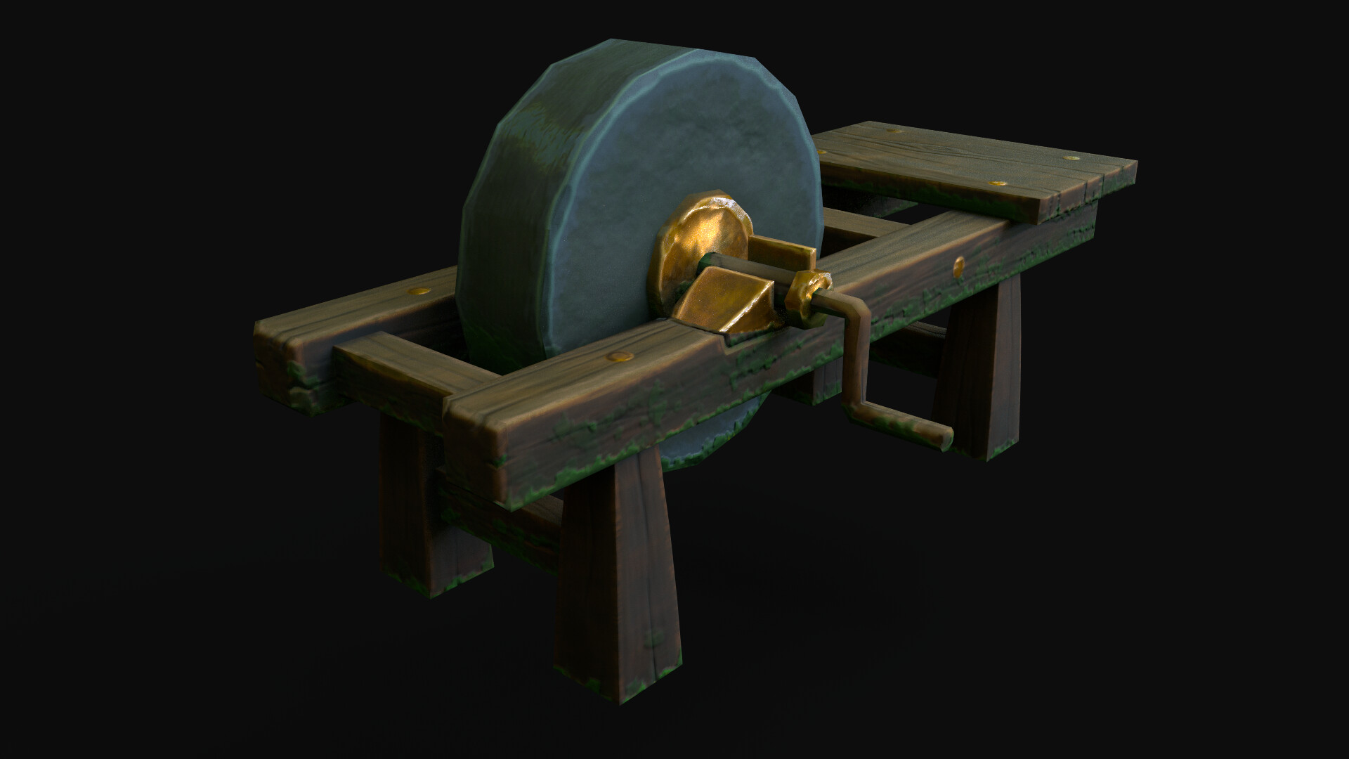 ArtStation Stylized Sharpening Stone