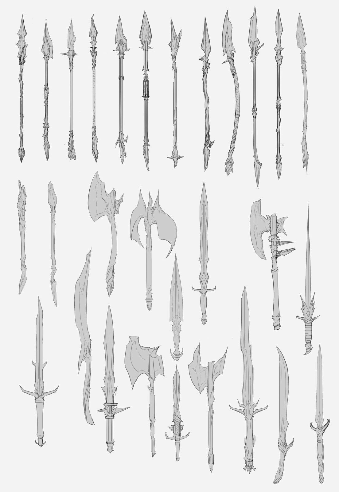 Irene Aretia - Item illustrations for Great Wyrms of Drakha