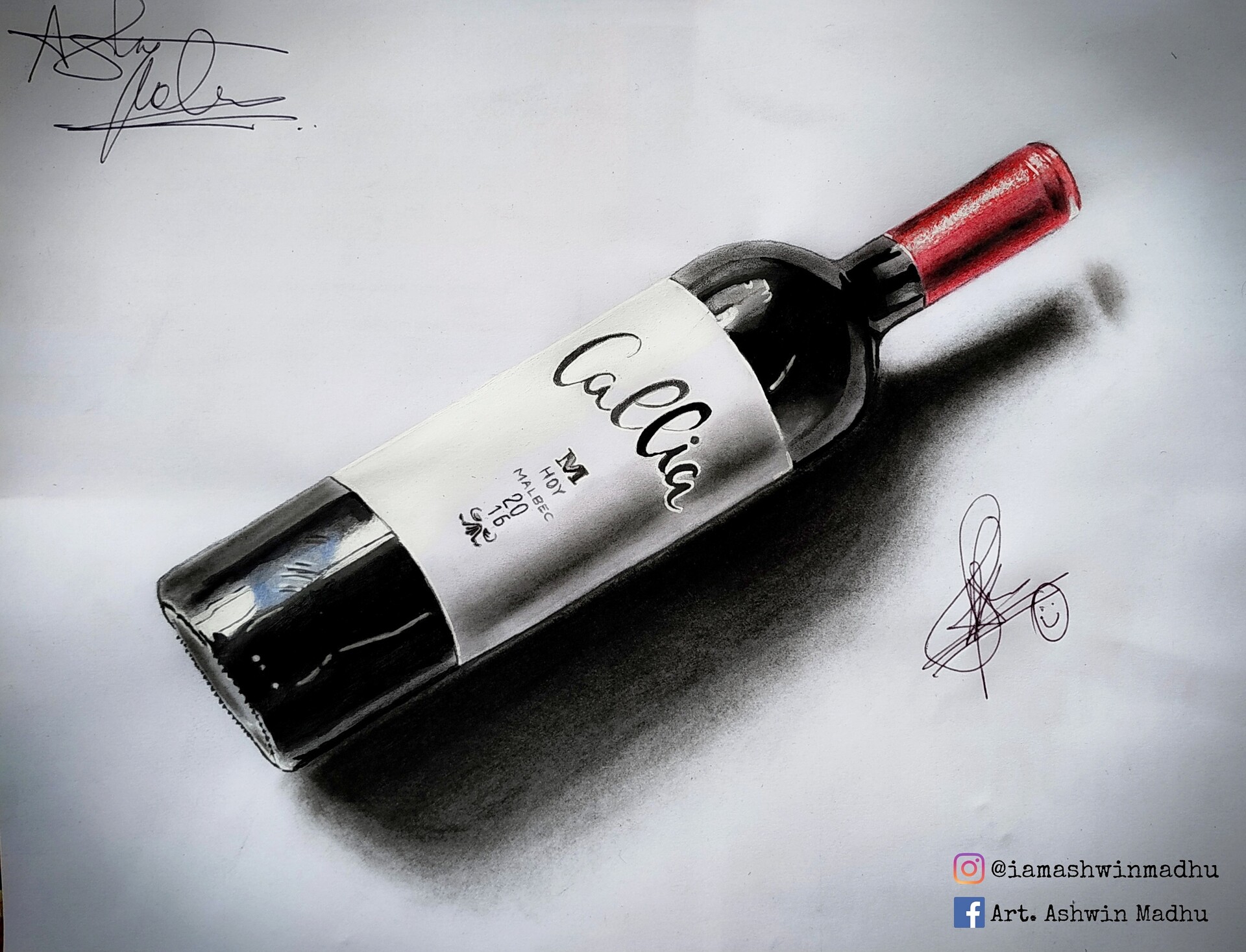 ArtStation Callia Bottle Hyper Realistic Art