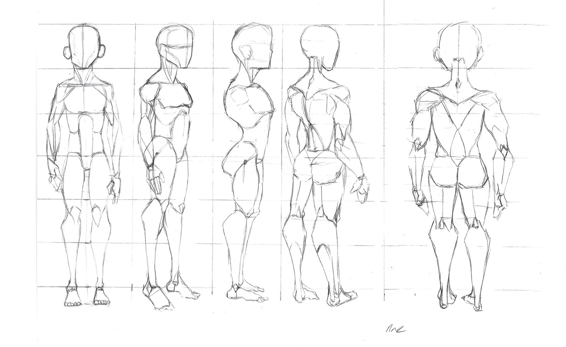 ArtStation Turnaround sheet