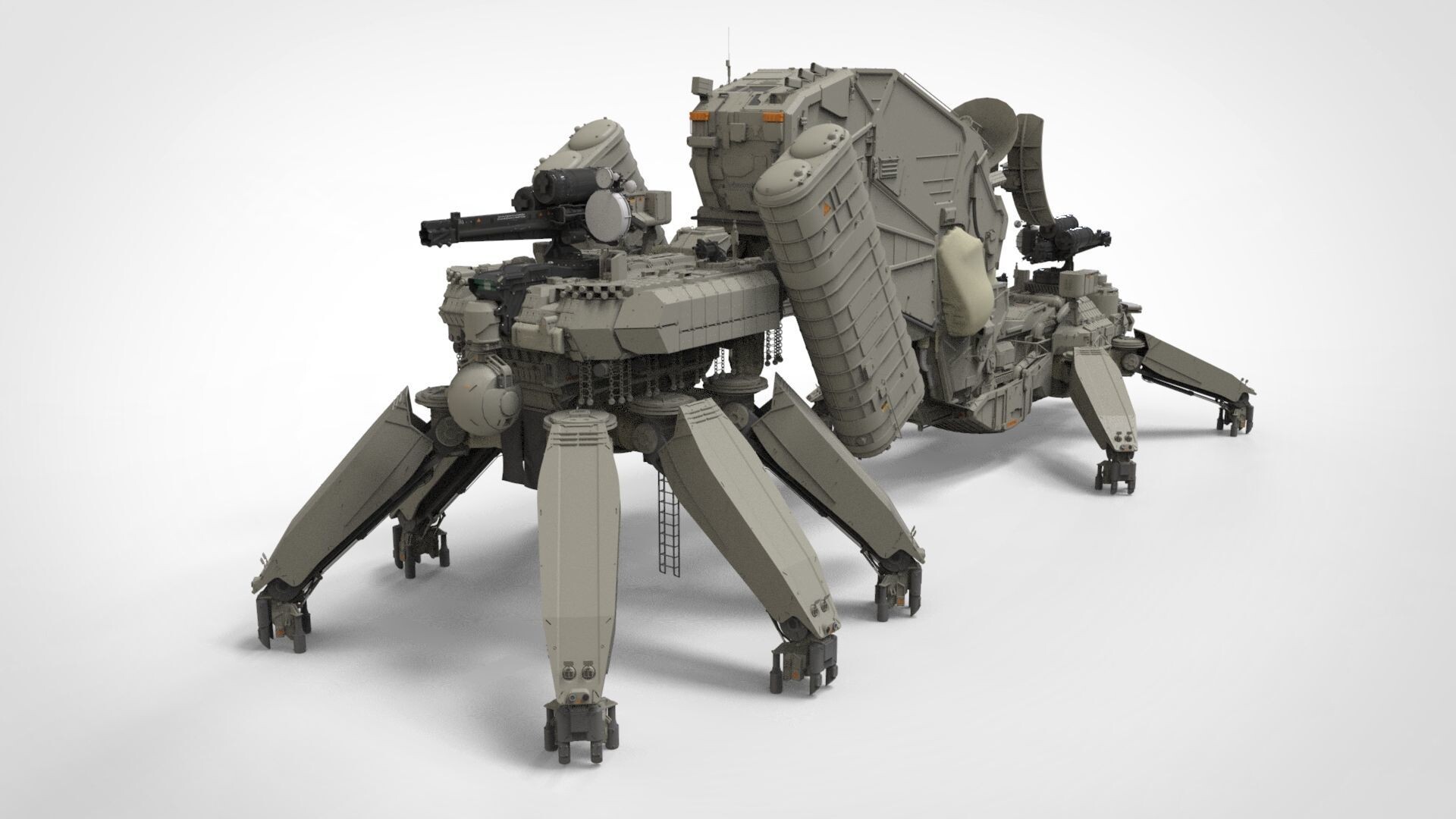 Artstation Mobile Missile Launcher Basement