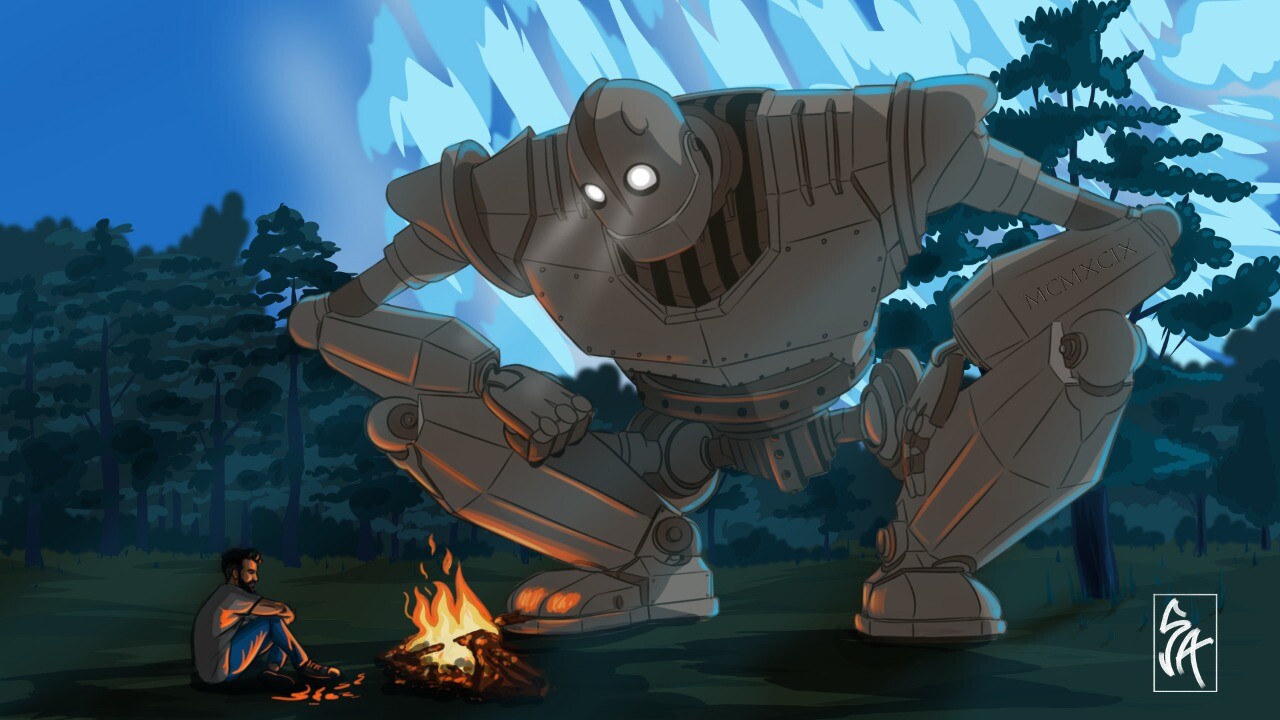 ArtStation Lets TALK!! (Iron Giant)