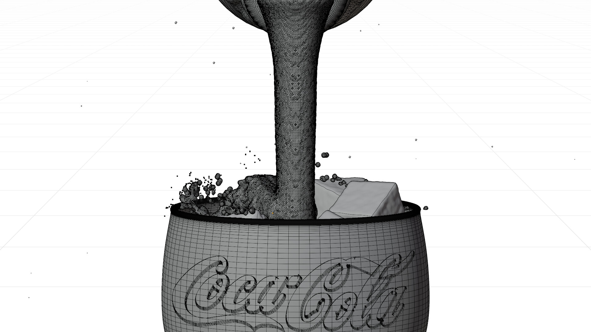 ArtStation - Coca Cola Ad (fake, simulated)
