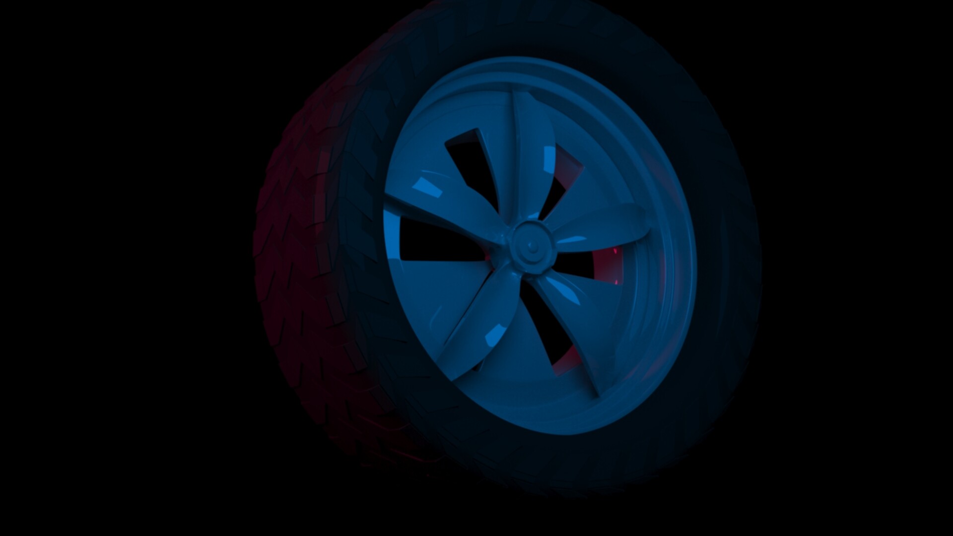 ArtStation 3D Car Wheel Design