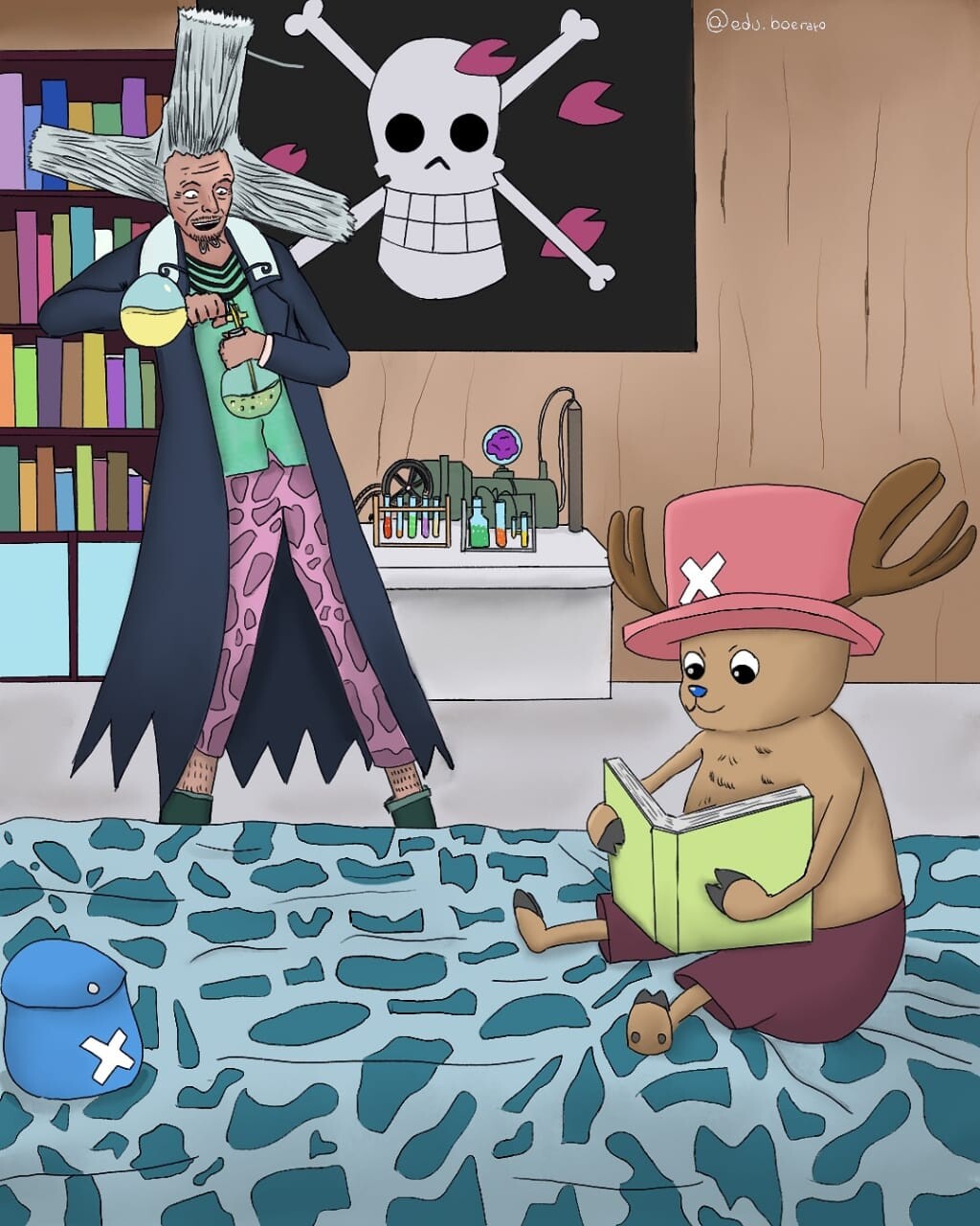 ArtStation Chopper and Dr. Hiluluk