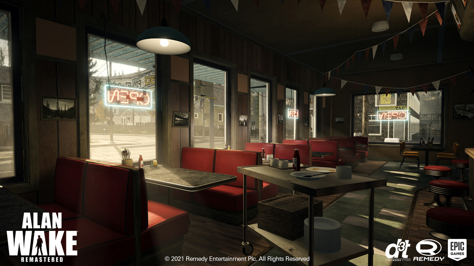 In-game shot of the Oh Deer Diner