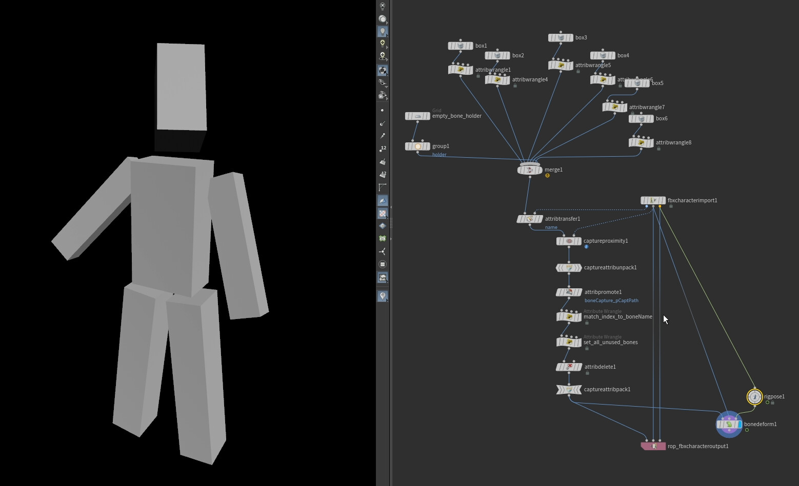 A simple example of a rigid bound mesh, also on the UE mannequin. The details are all covered in the video.