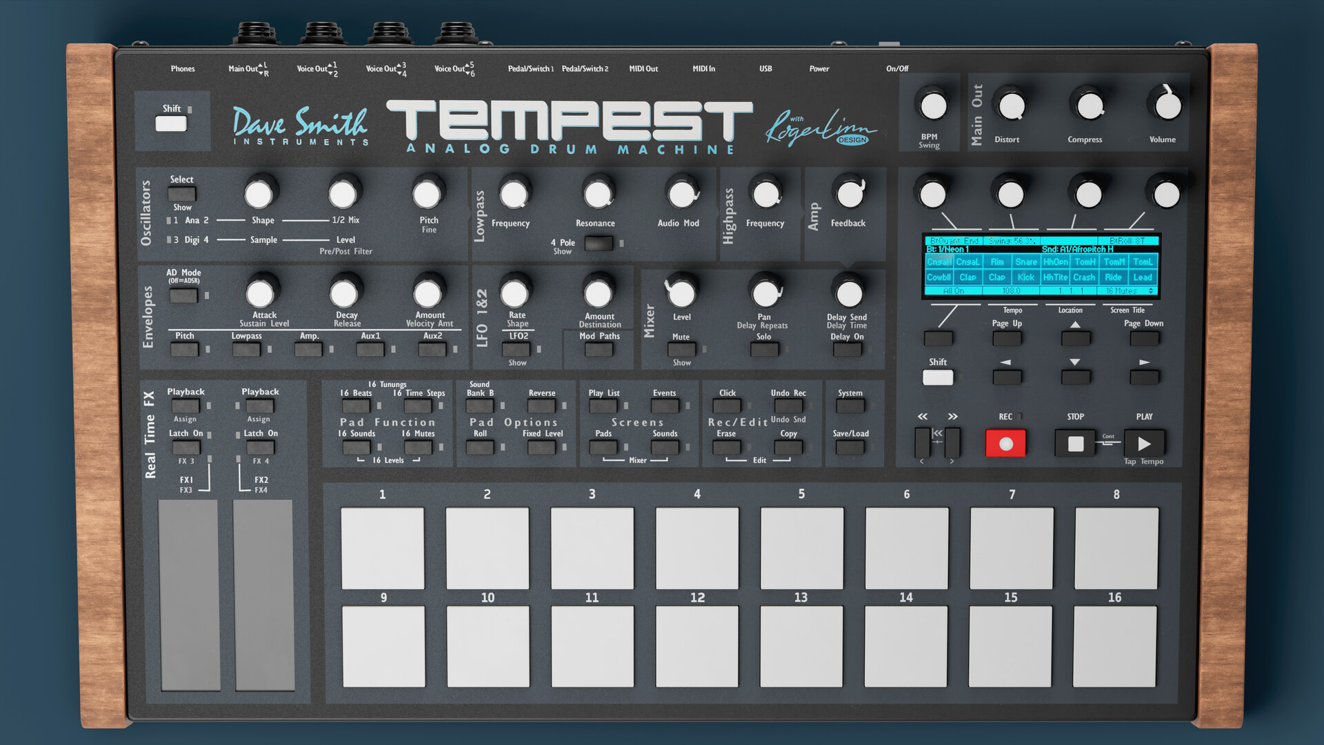 ArtStation - DSI ( Dave Smith Instruments ) Tempest