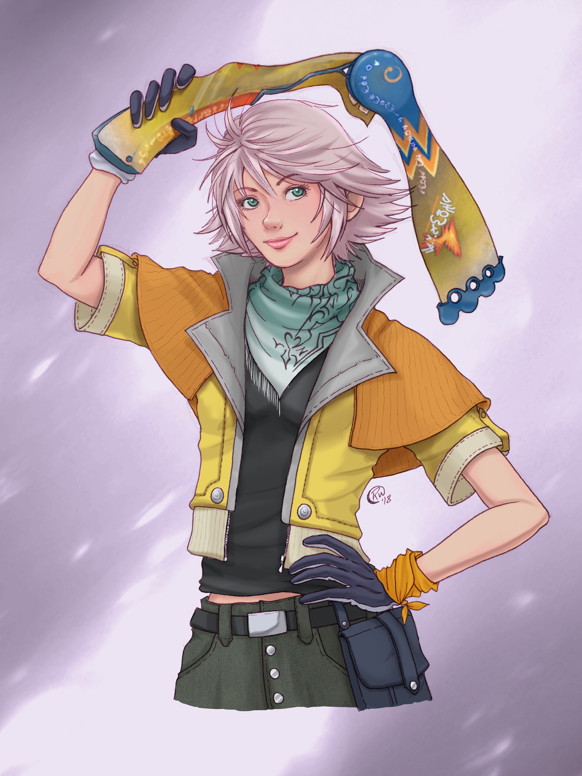 ArtStation Hope Estheim Swap