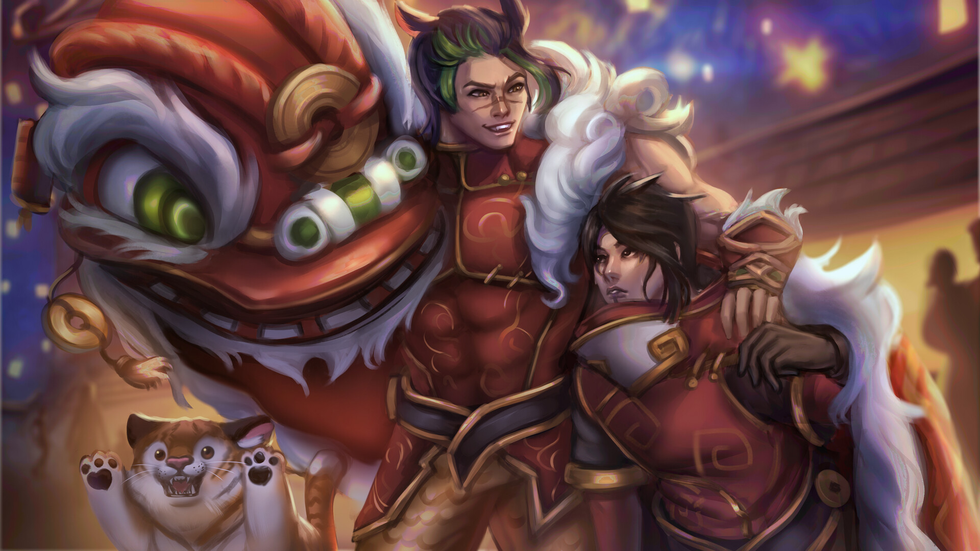 ArtStation Lunar Revel Sett & Aphelios