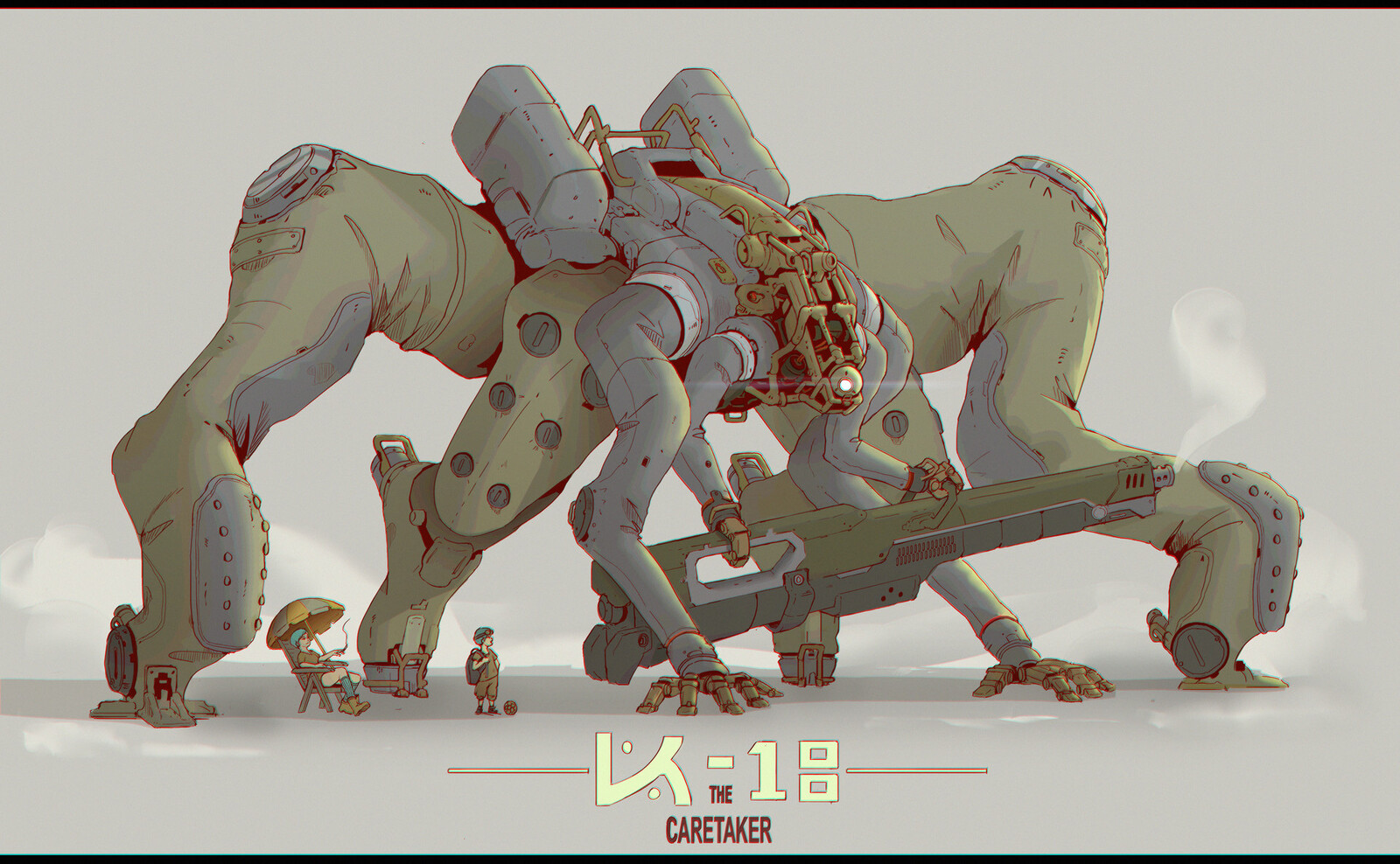 The original concept art by Jonathan Dufresne