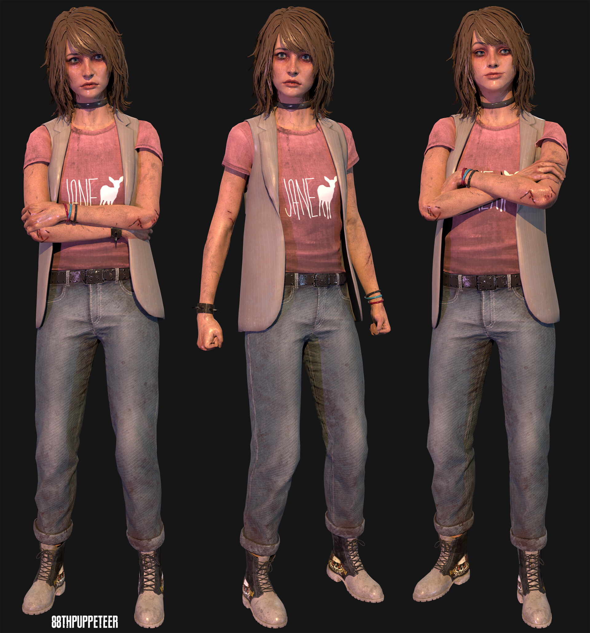 ArtStation - Dead by Daylight - Cheryl Mason - Max Caulfield Inspired ...