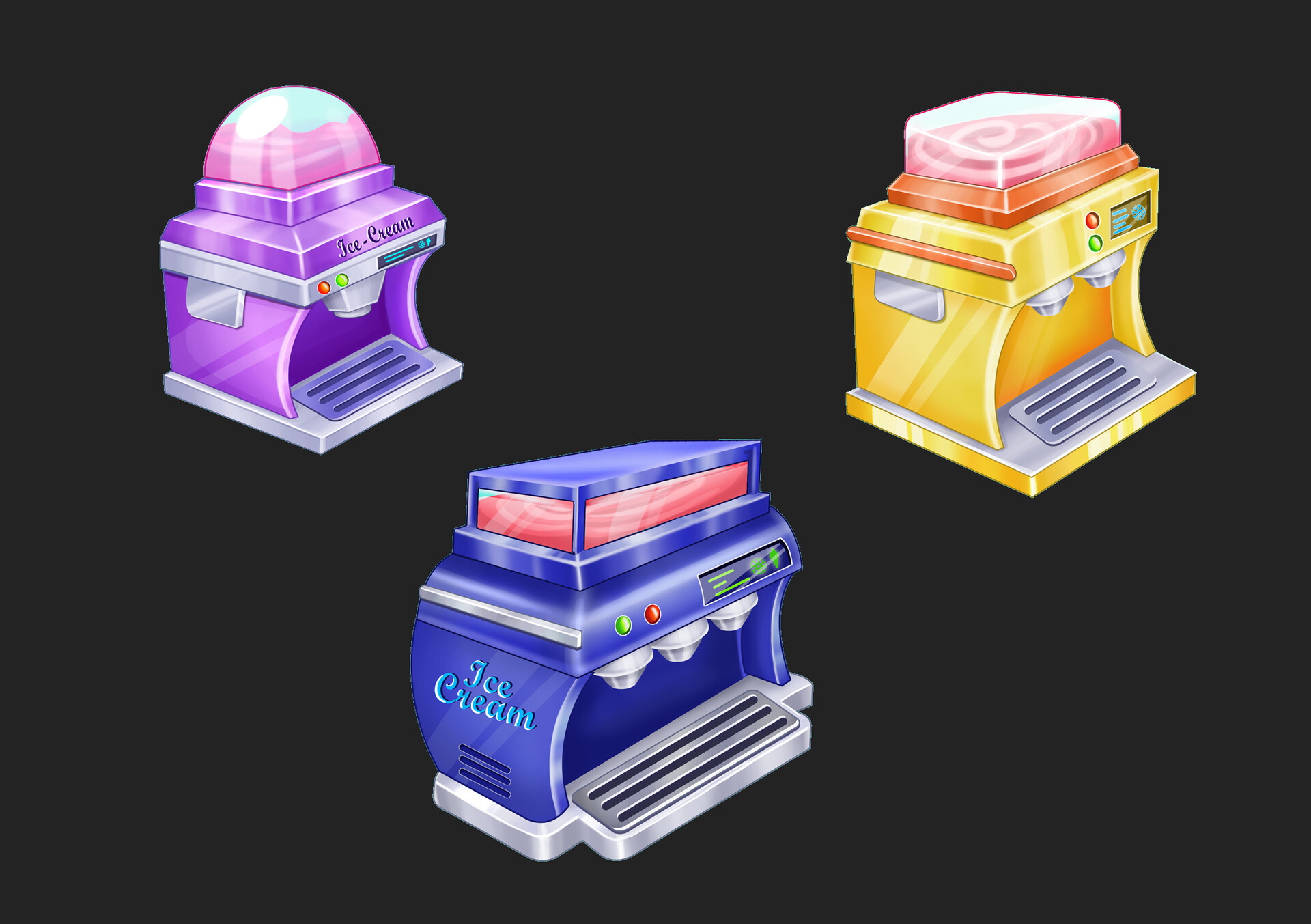 ArtStation Machines (Cooking Delight Game)