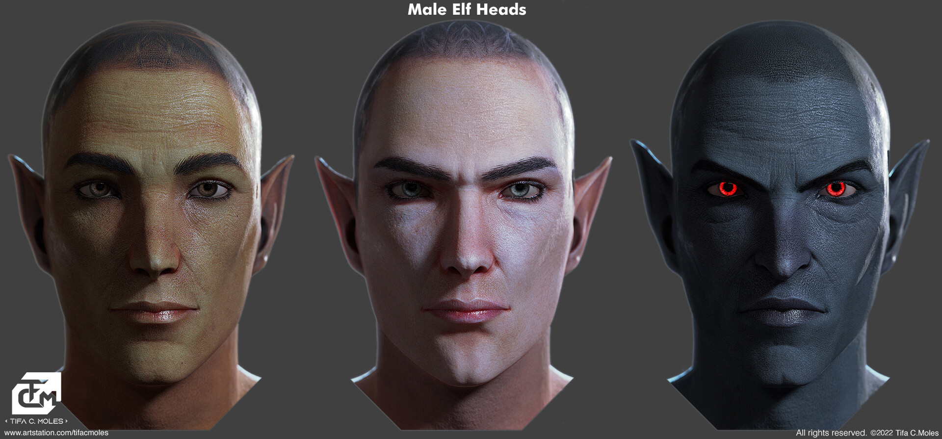 ArtStation - Elite Dangerous Character Creator: Male Heads