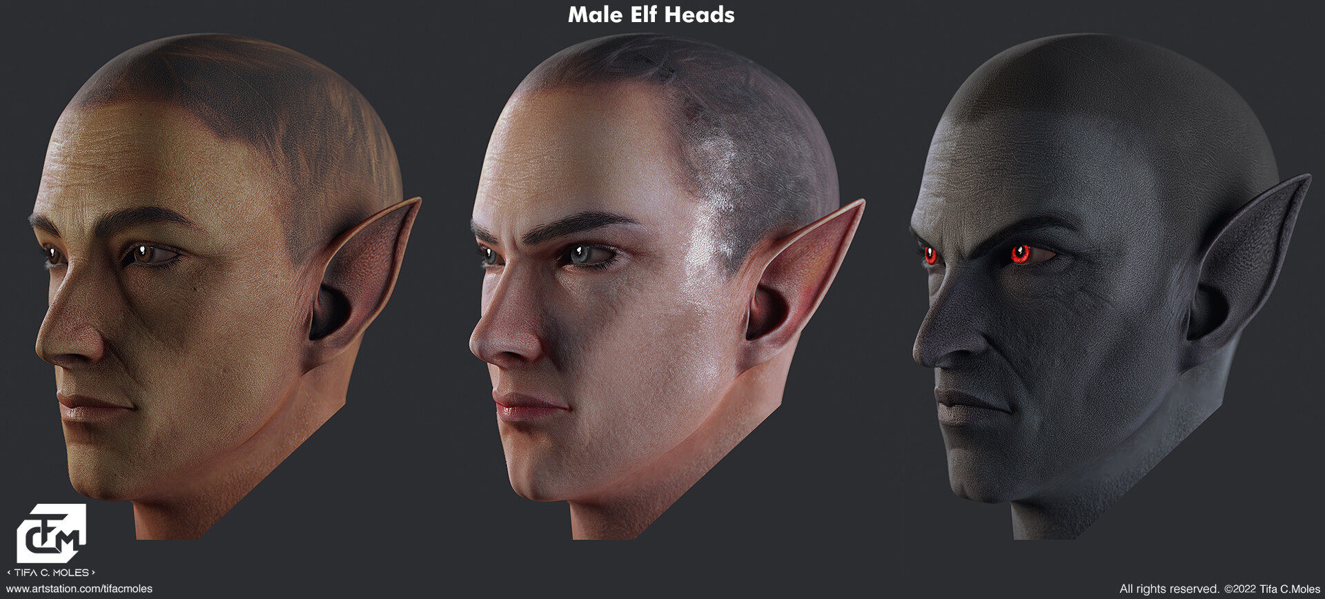 ArtStation - Elite Dangerous Character Creator: Male Heads