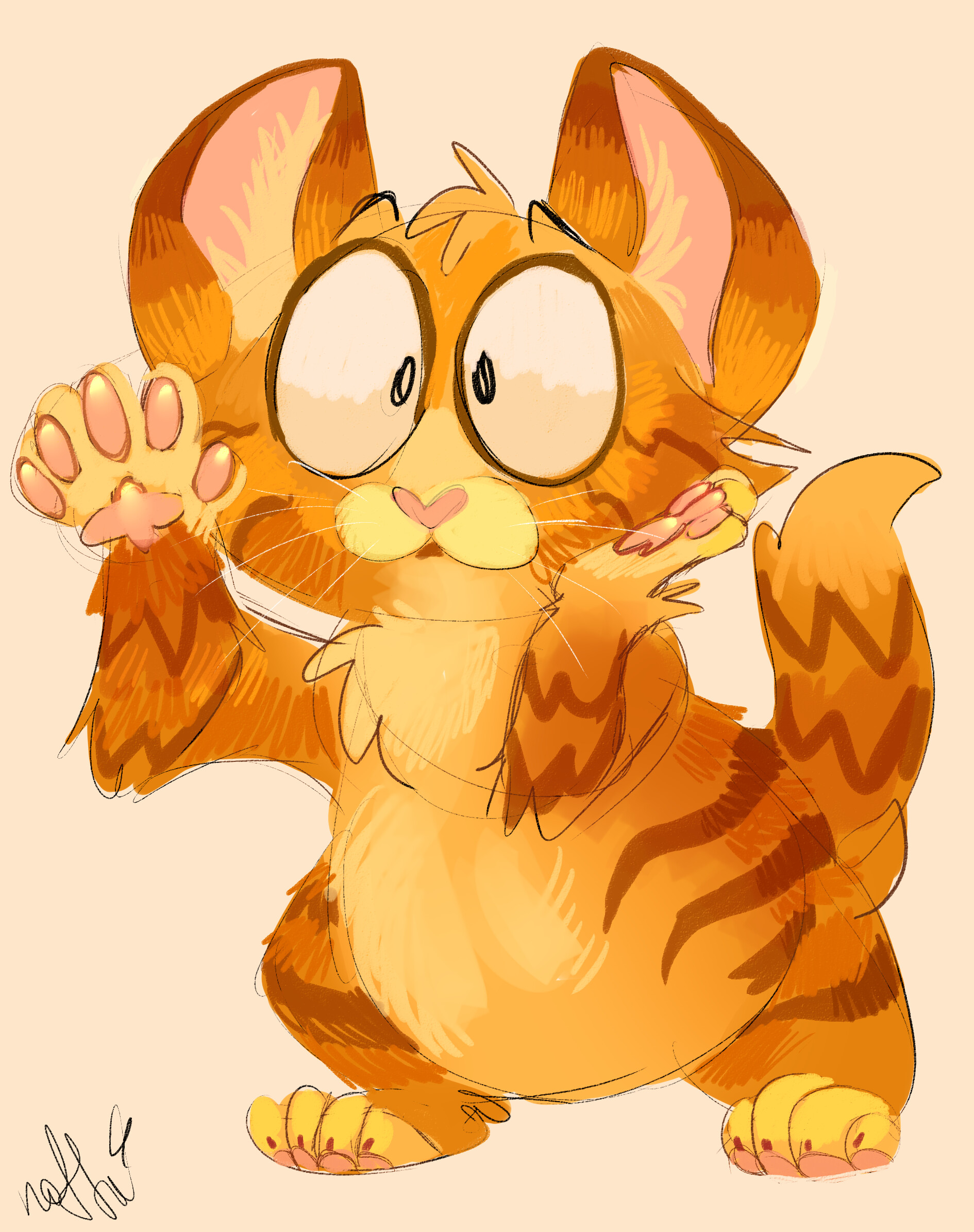 ArtStation Garfield the Cat 😺