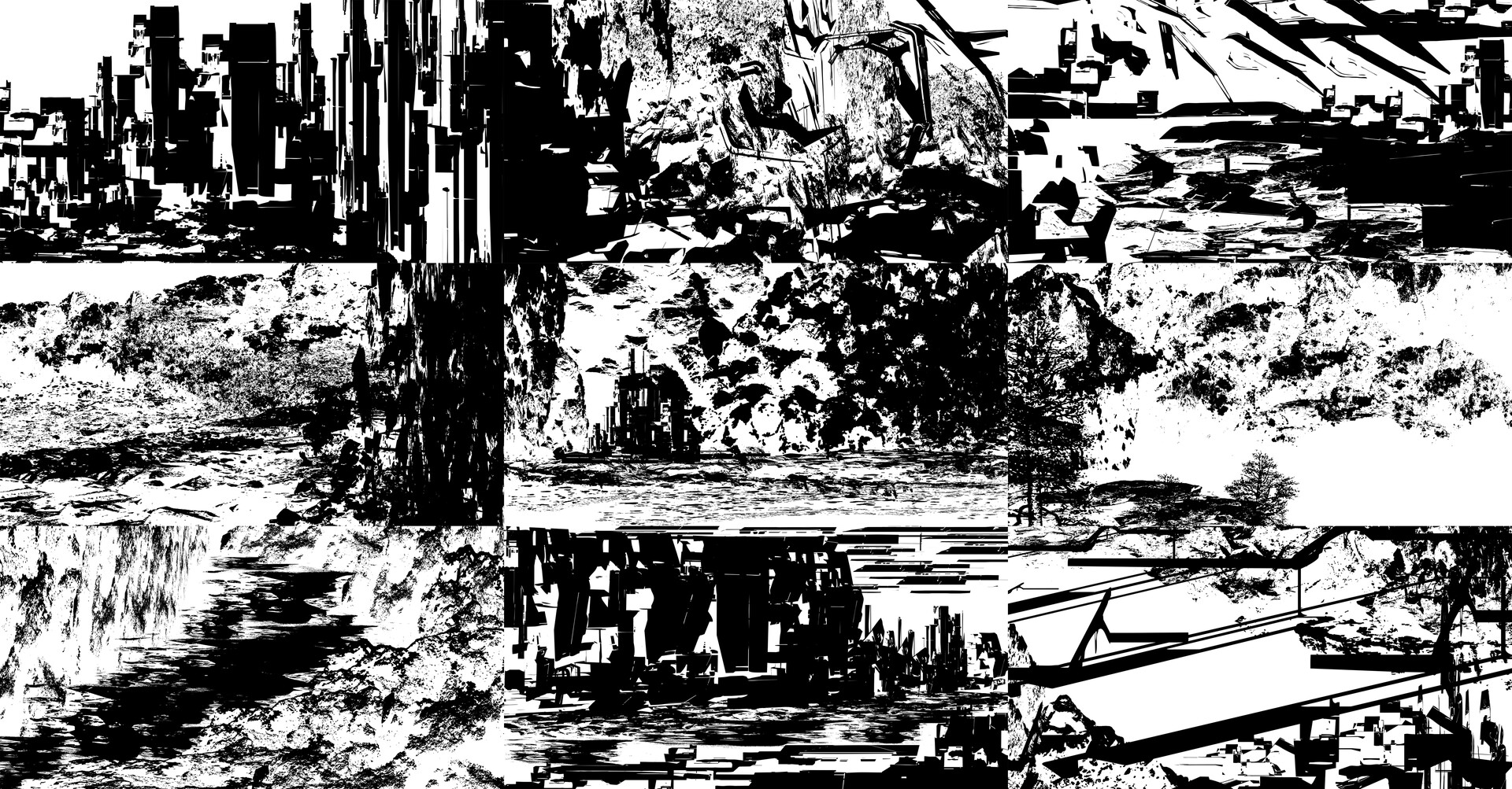 ArtStation Black and White Draft Exercise