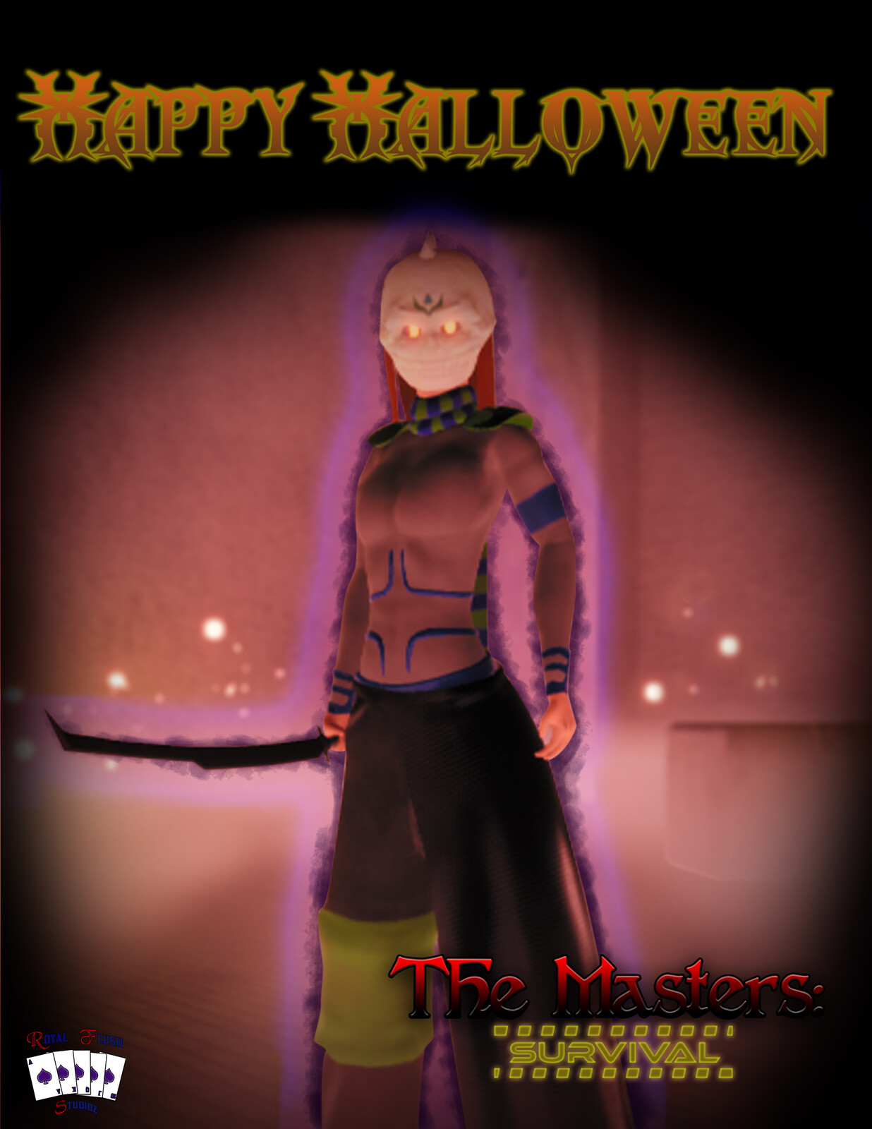 Promotional Development Halloween Art Poster
