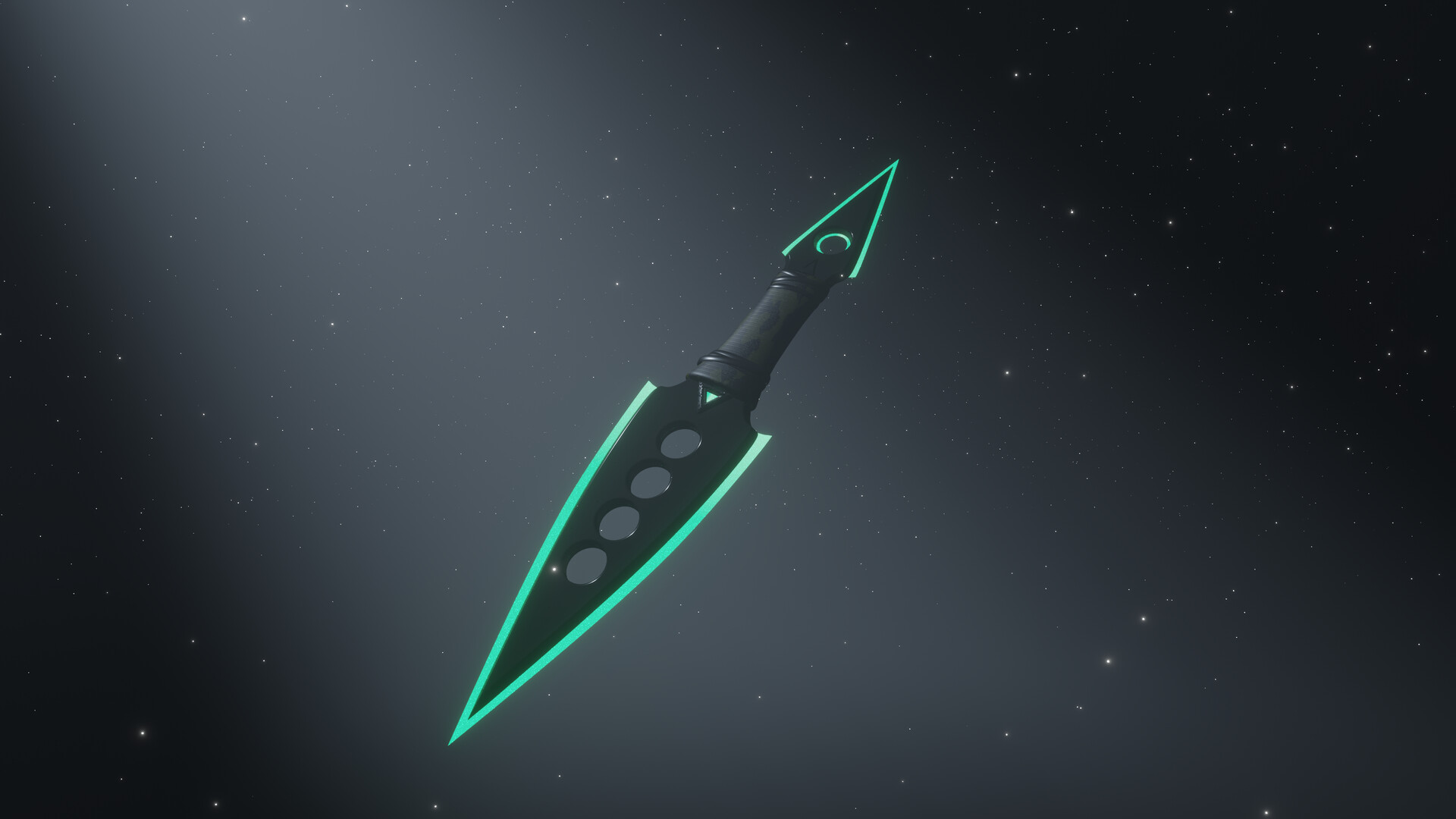 ArtStation - Sci-Fi Kunai/Knife