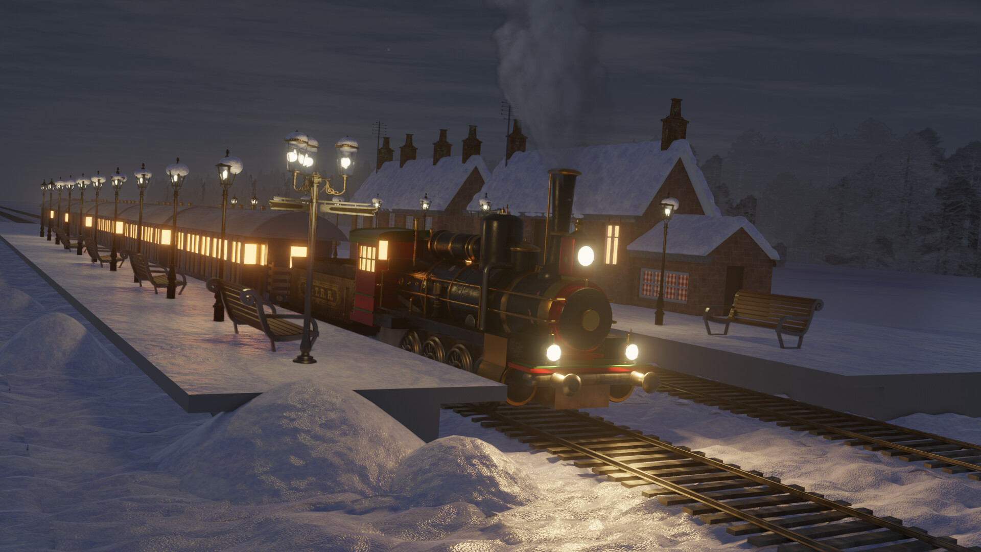 ArtStation Santa steam