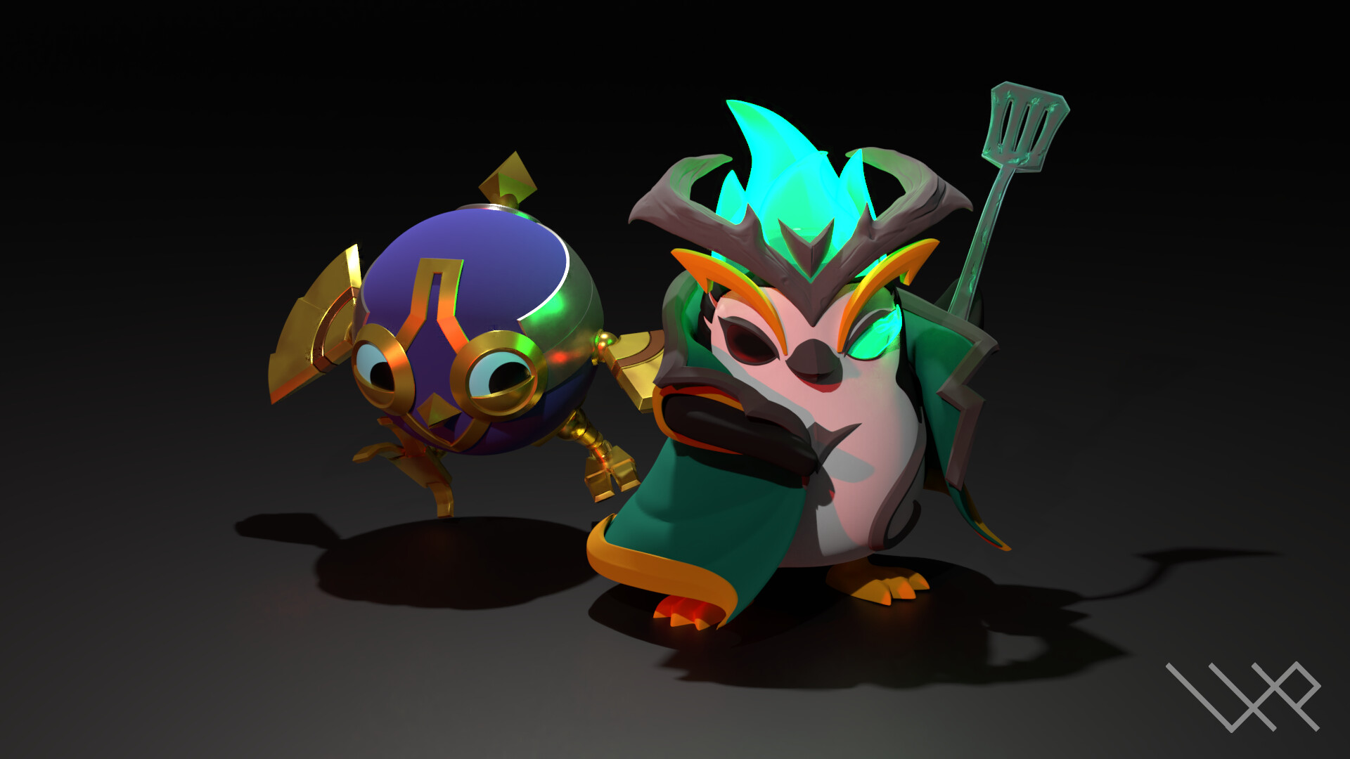 ArtStation Chaos Pengu TFT League of Legends
