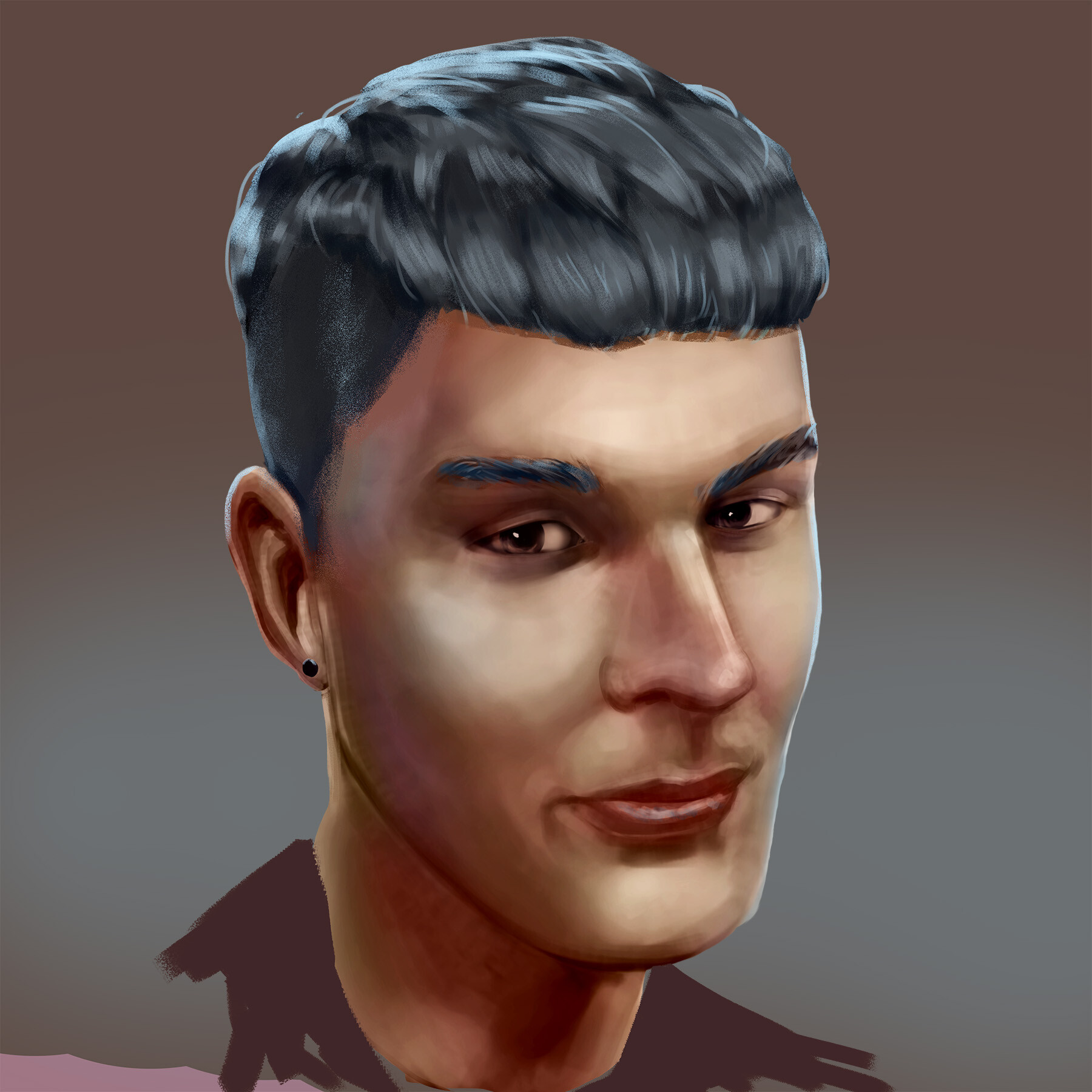 ArtStation Self Portrait Jan 2022