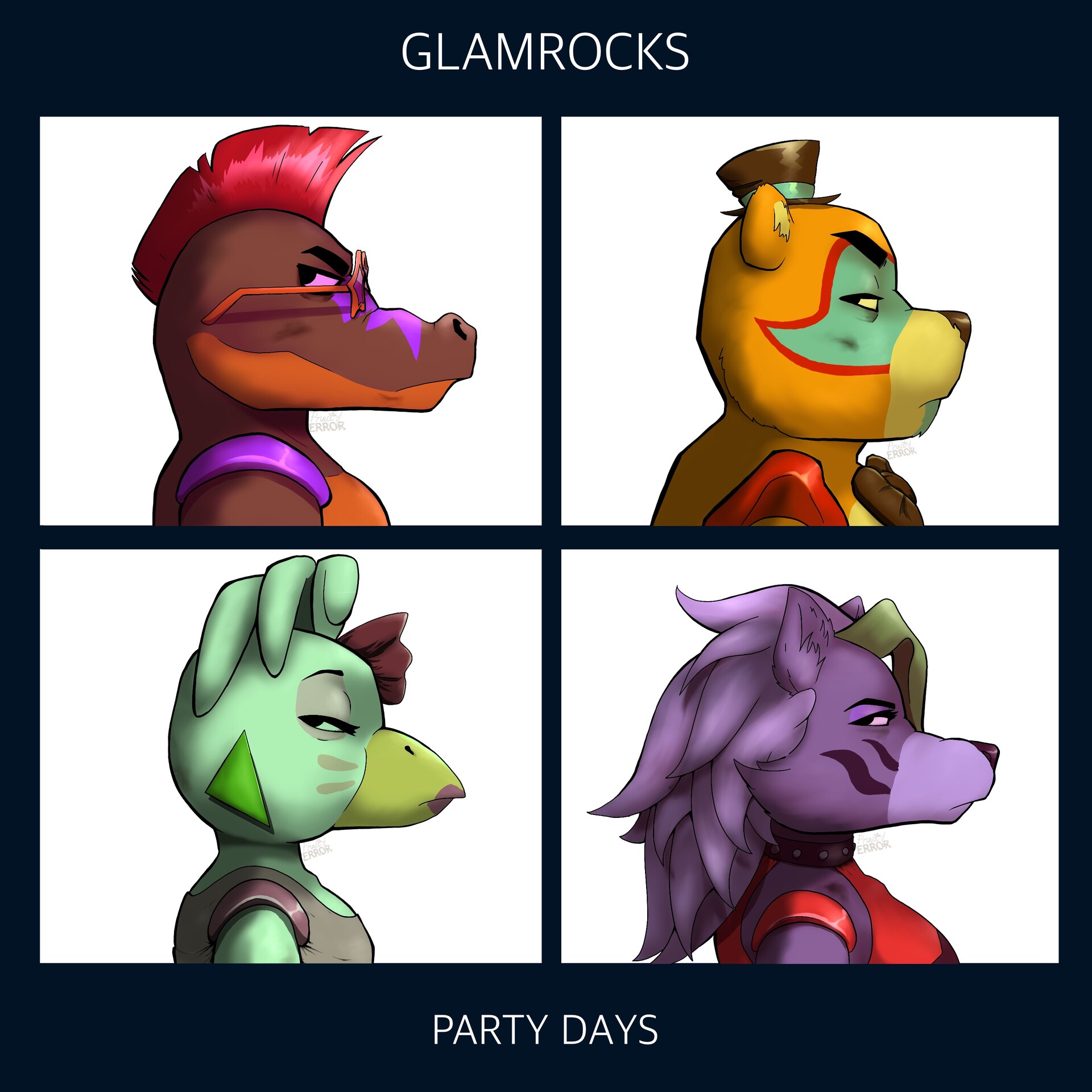 ArtStation - Glamrock Animatronics