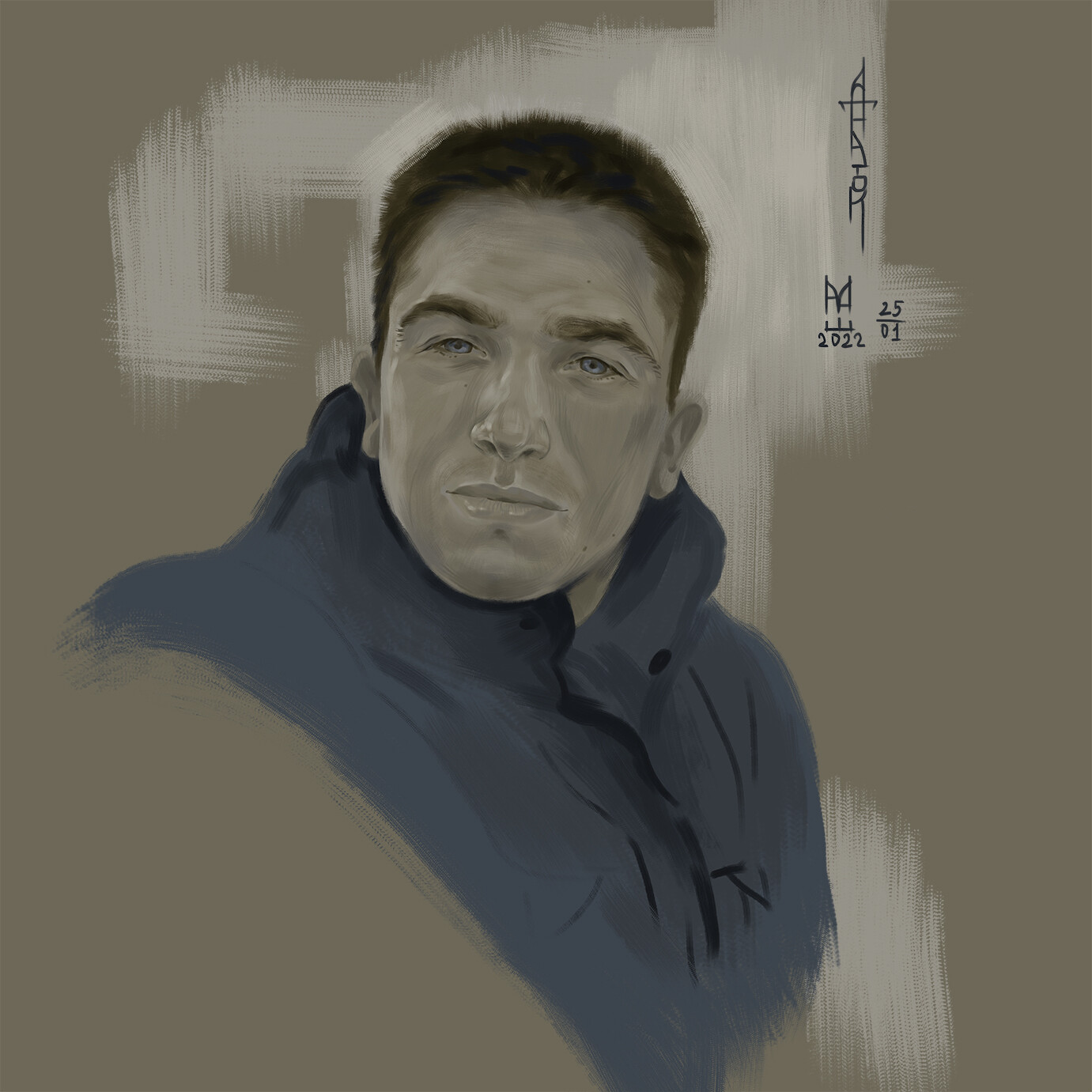 ArtStation - Портрет Олега