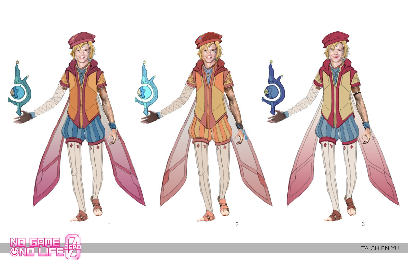 Ta Chien Yu - No Game No Life 0 Live Action Redesign - Tet