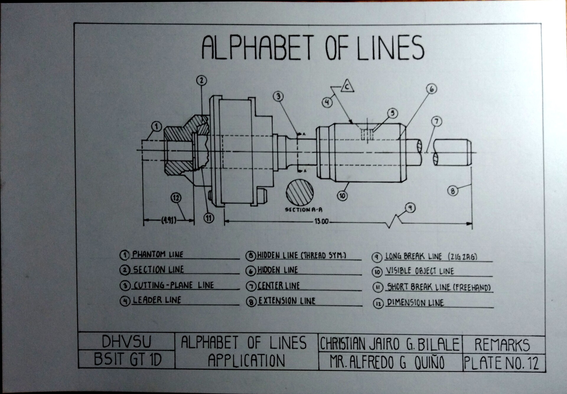 ArtStation - Plate no. 12 (Alphabet of Lines Application)